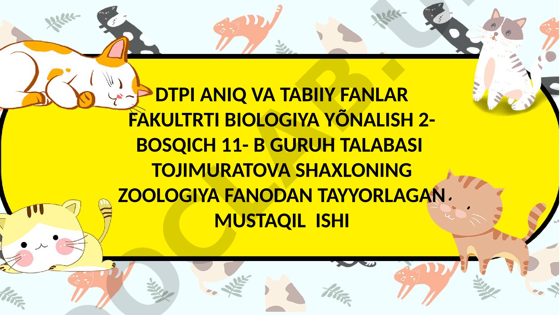 O'zbekistonda uchraydigan sut emizuvchilarning ovlanadigan vakillari