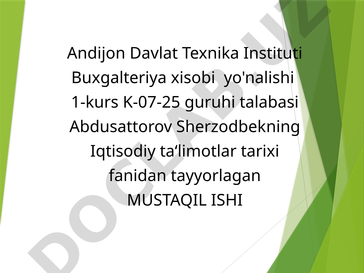 Qadimgi Bobil davlatining iqtisodiy g'oyalari