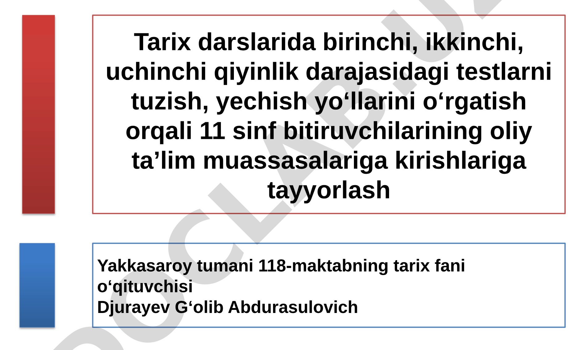 Test tushunchasi, validlik tushunchasi va DTM testlariga tayyorgarlik jarayoni