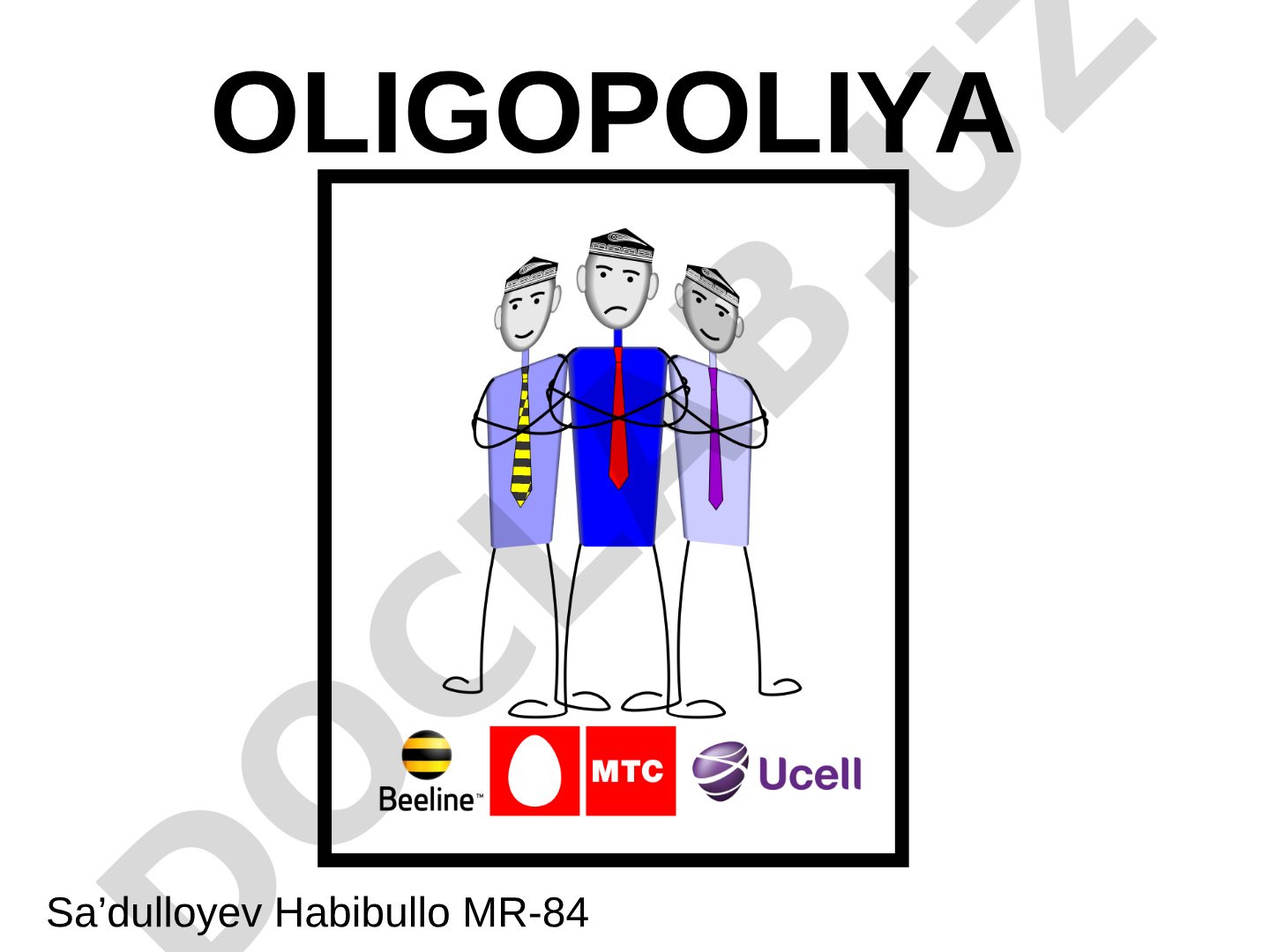 Oligopoliyada Kurno modeli