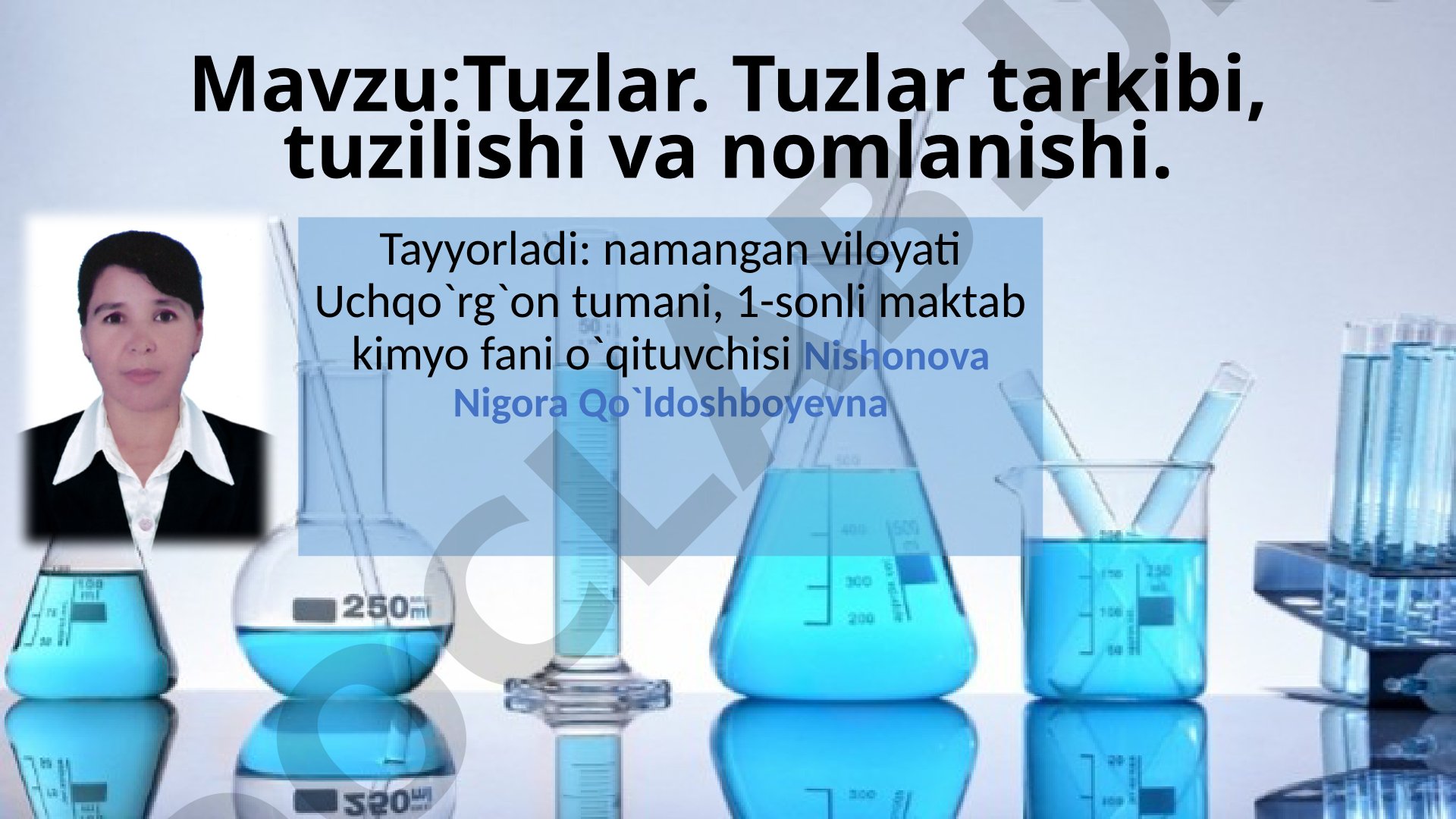 Mavzu keltirilmagan