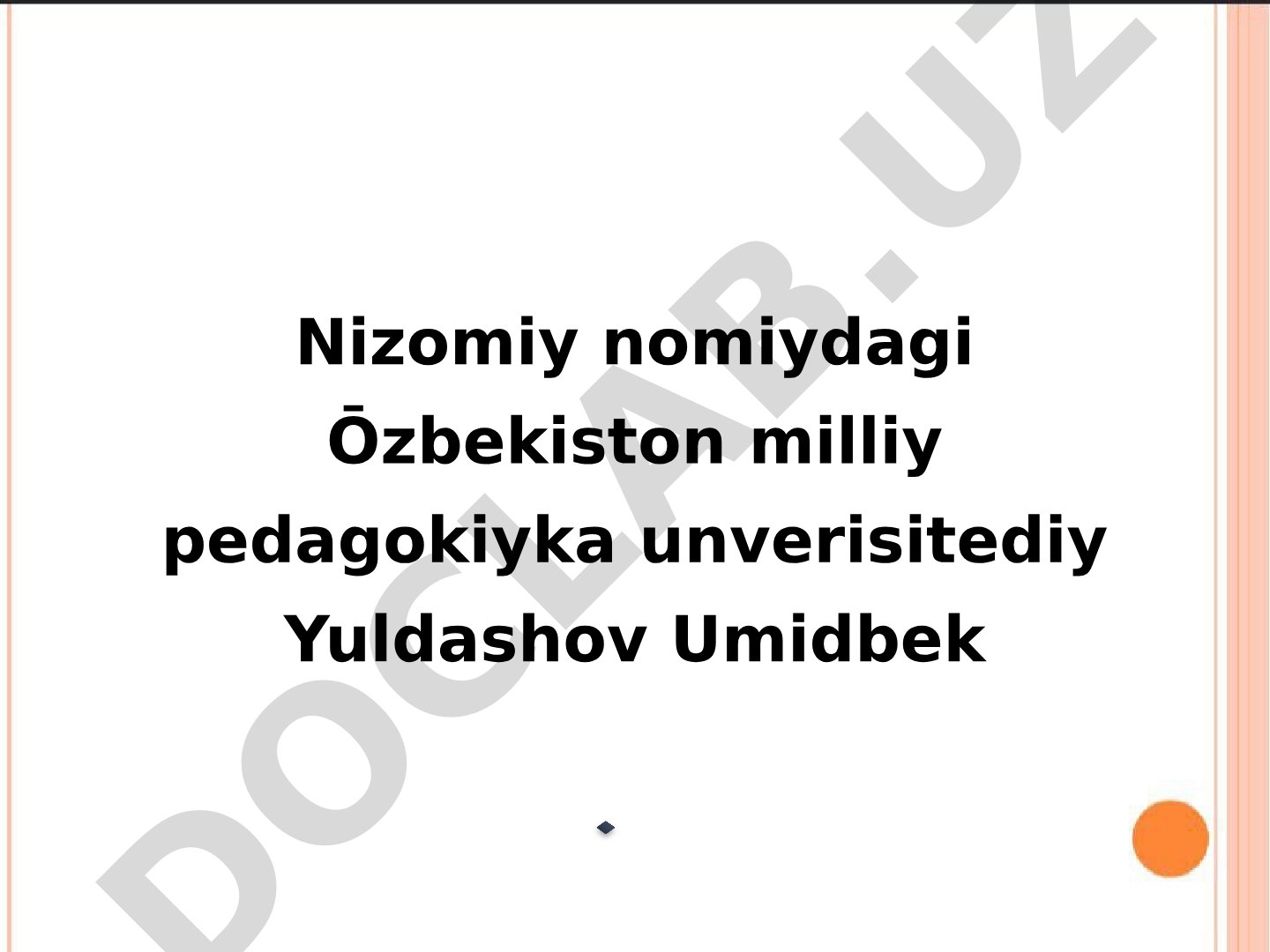 Konstitutsiyaning asosiy tushunchalari, tuzilishi va tarixiy rivoji