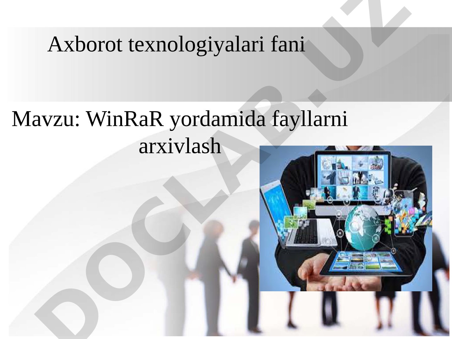 WinRaR yordamida fayllarni arxivlash