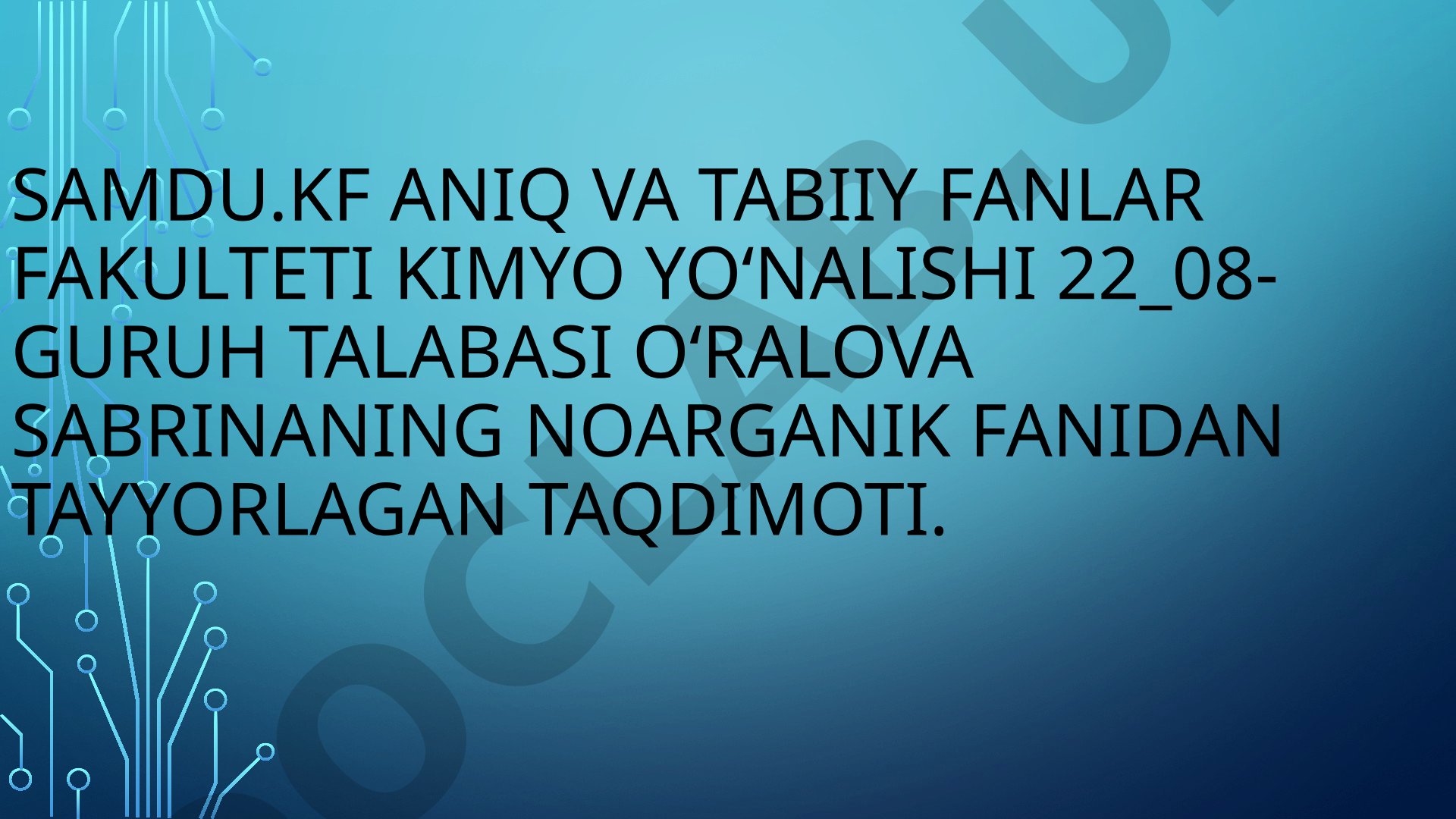 Kumush va oltin: rudadan oltin ajratib olish