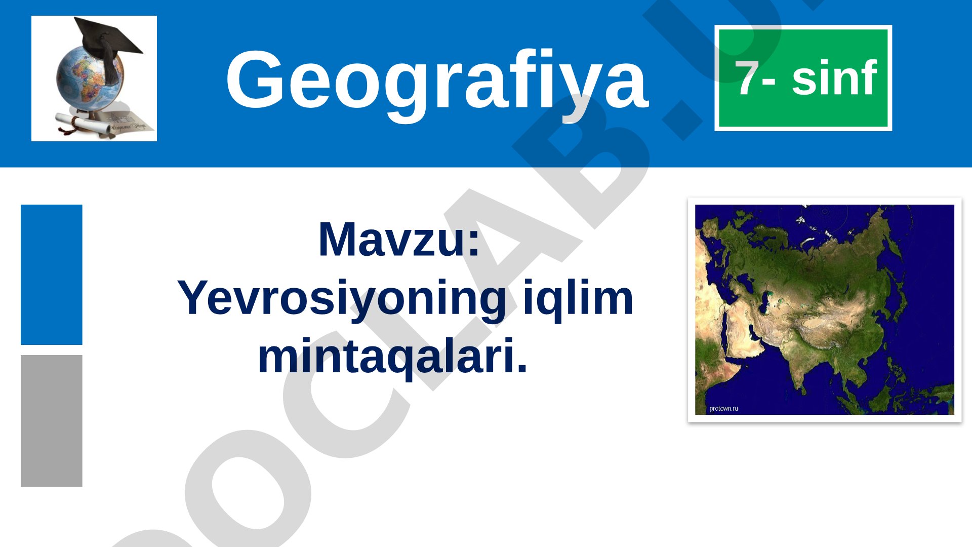 Yevrosiyoning iqlim mintaqalari