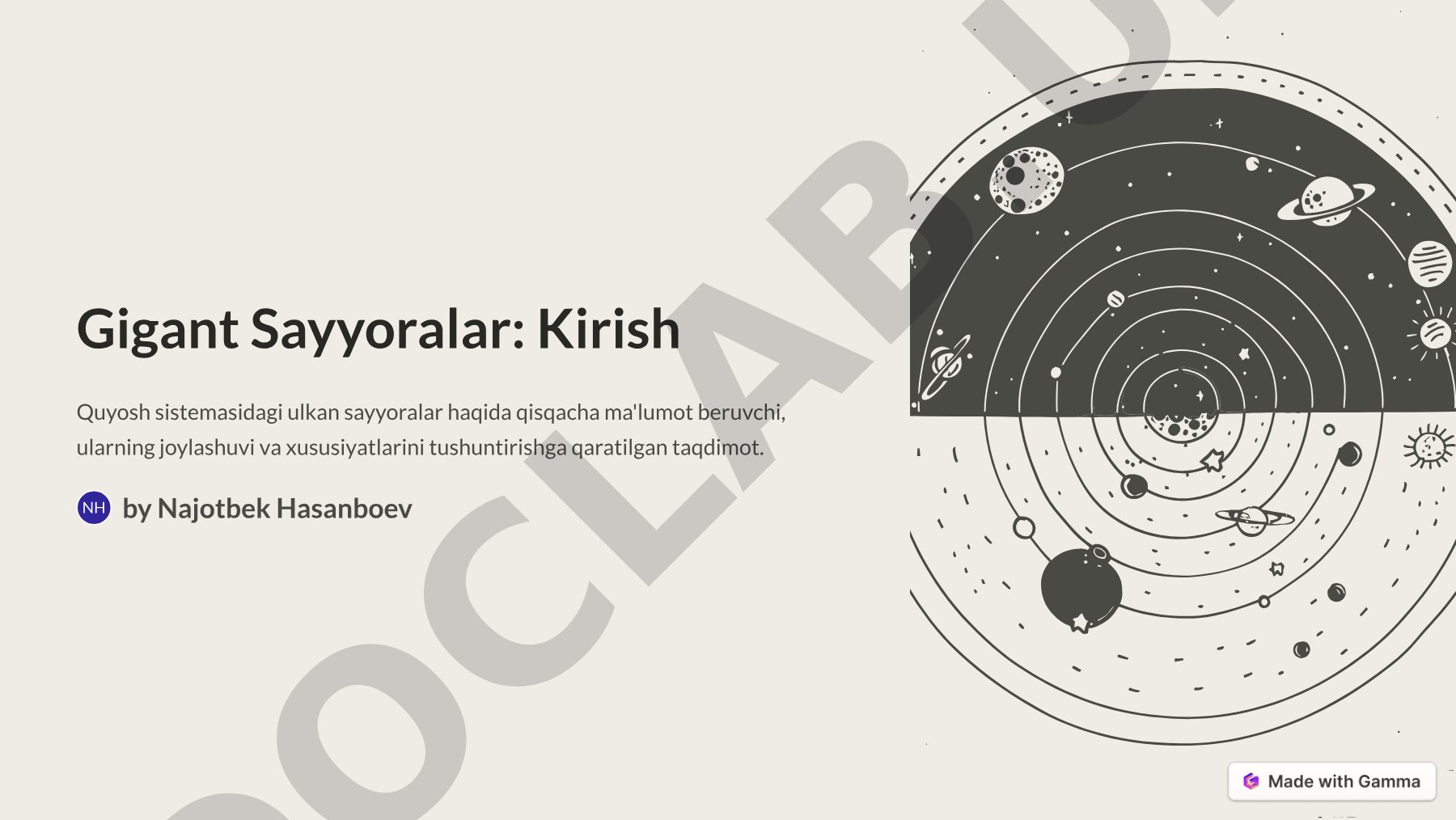 Gigant Sayyoralar