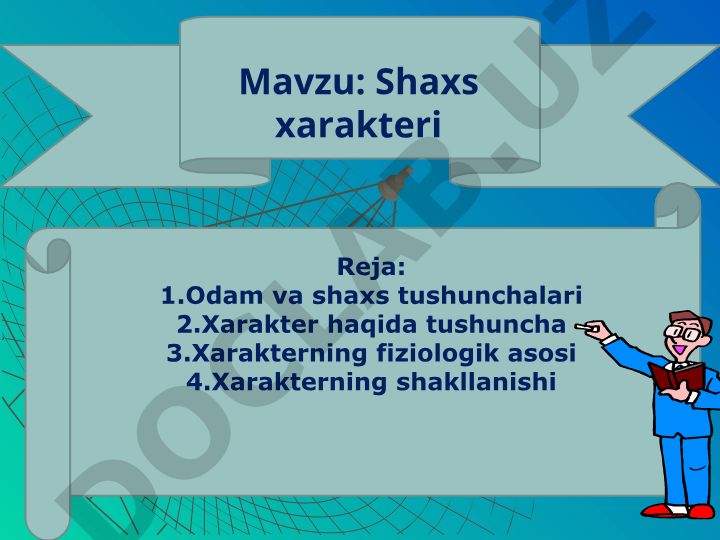 Shaxs xarakteri