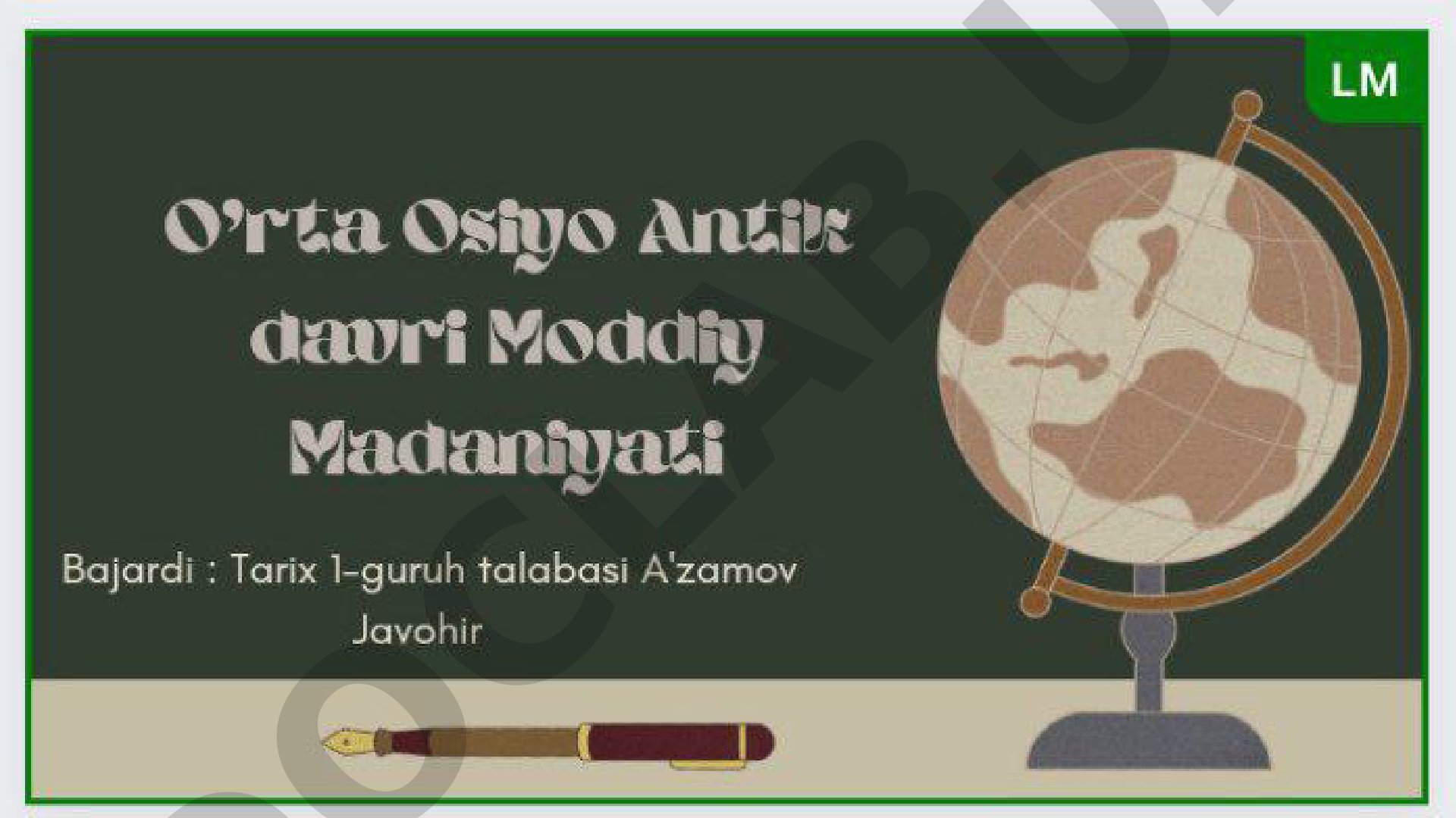 Tarixiy va arxitektura yodgorliklari