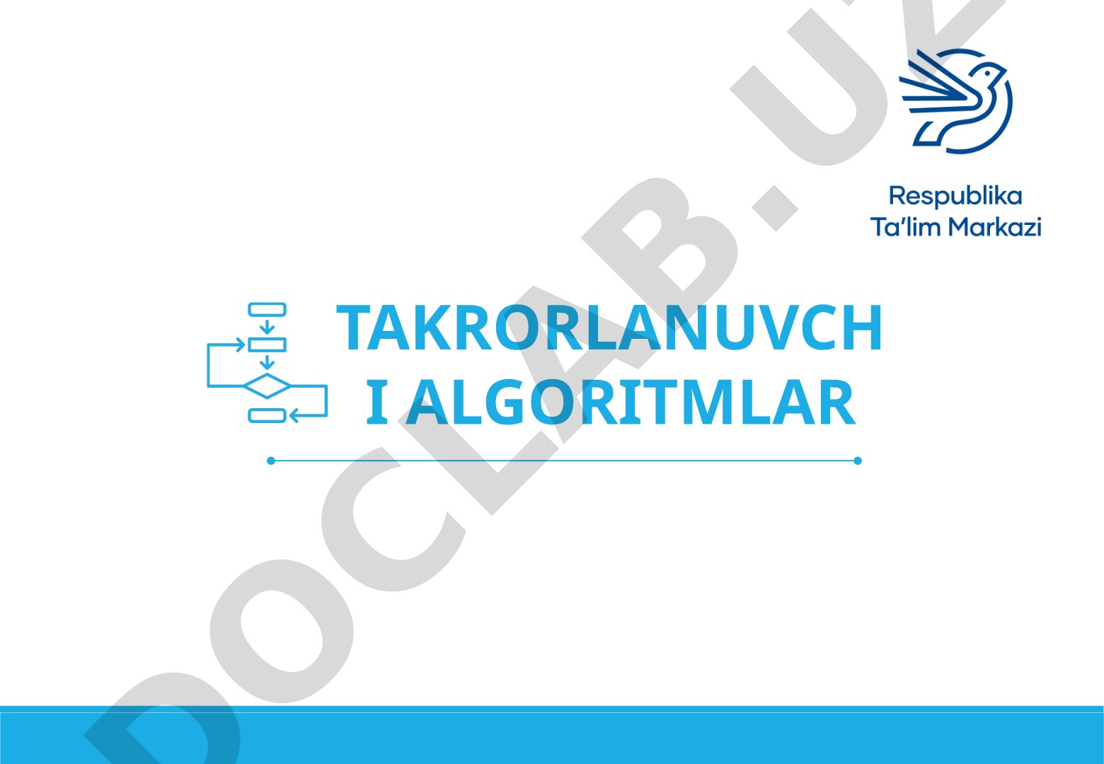 Takrorlanuvchi algoritmlar