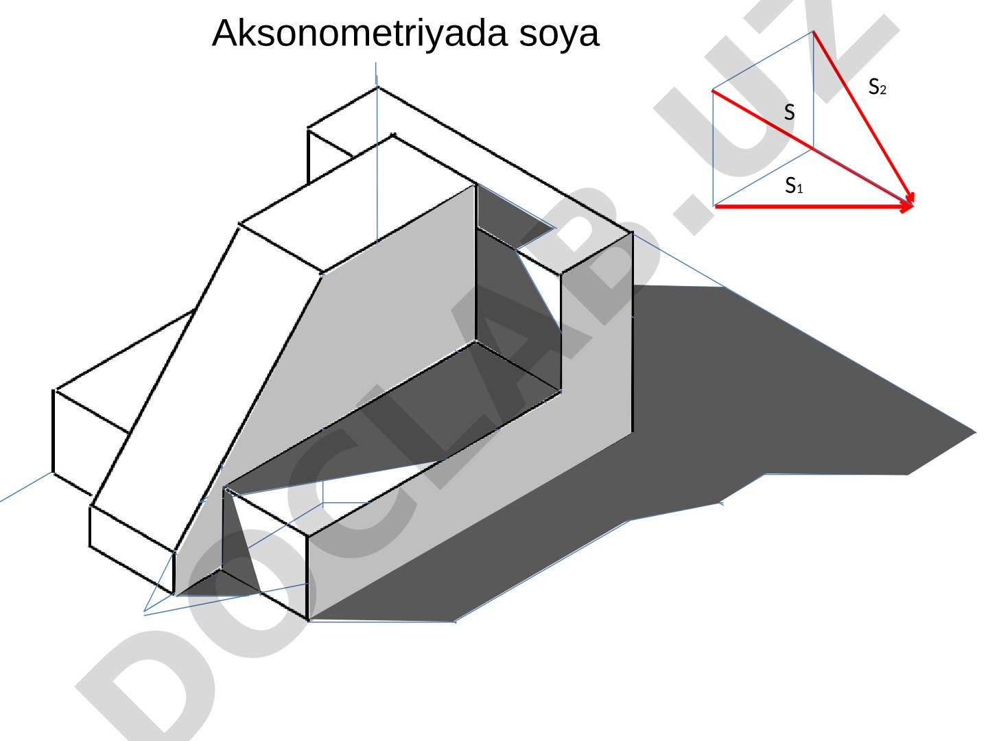 Aksonometriyada soya