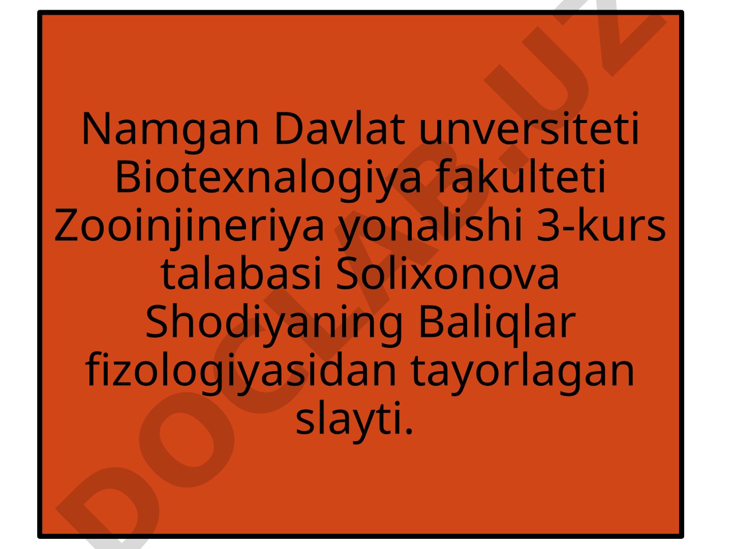 Ovqat hazm qilish fiziologiyasi