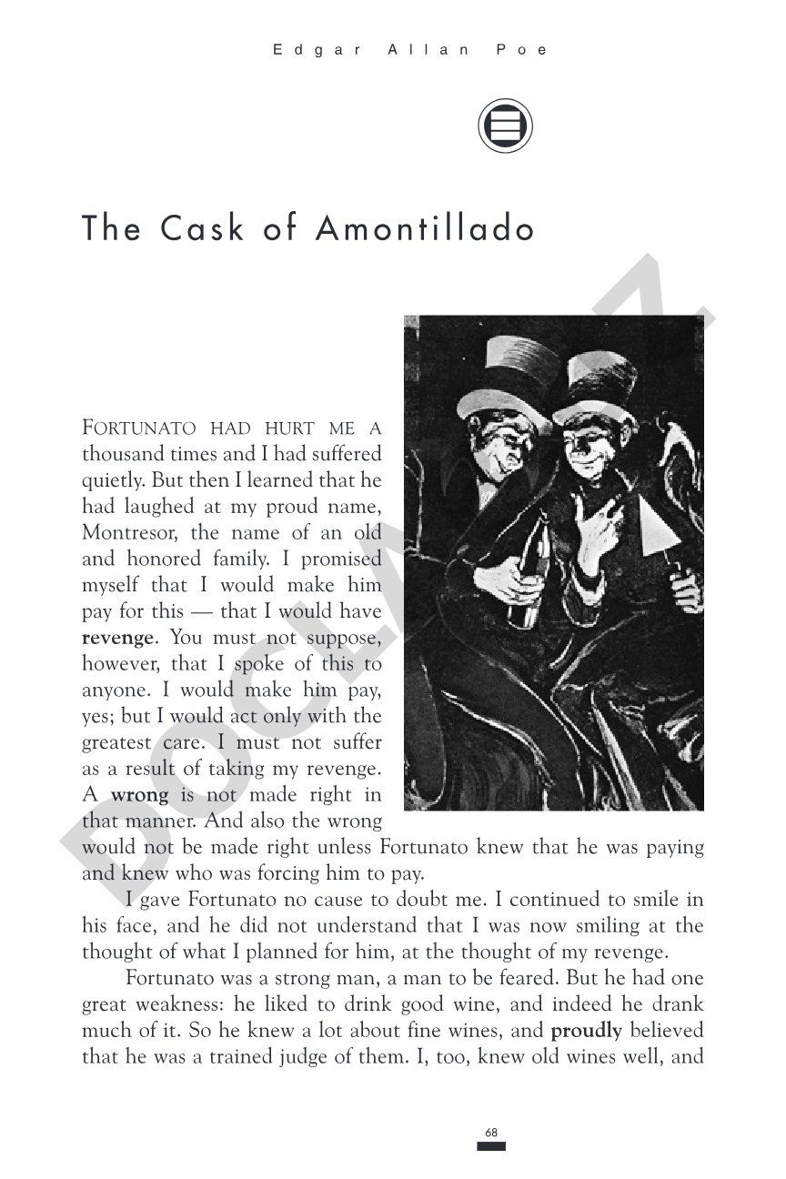 The Cask of Amontillado
