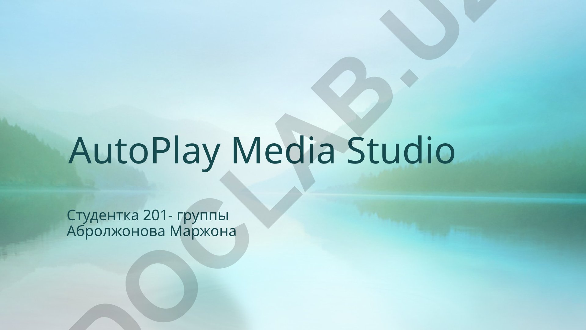 AutoPlay Media Studio 8 - vizual konstruktor dlya sozdaniya programm