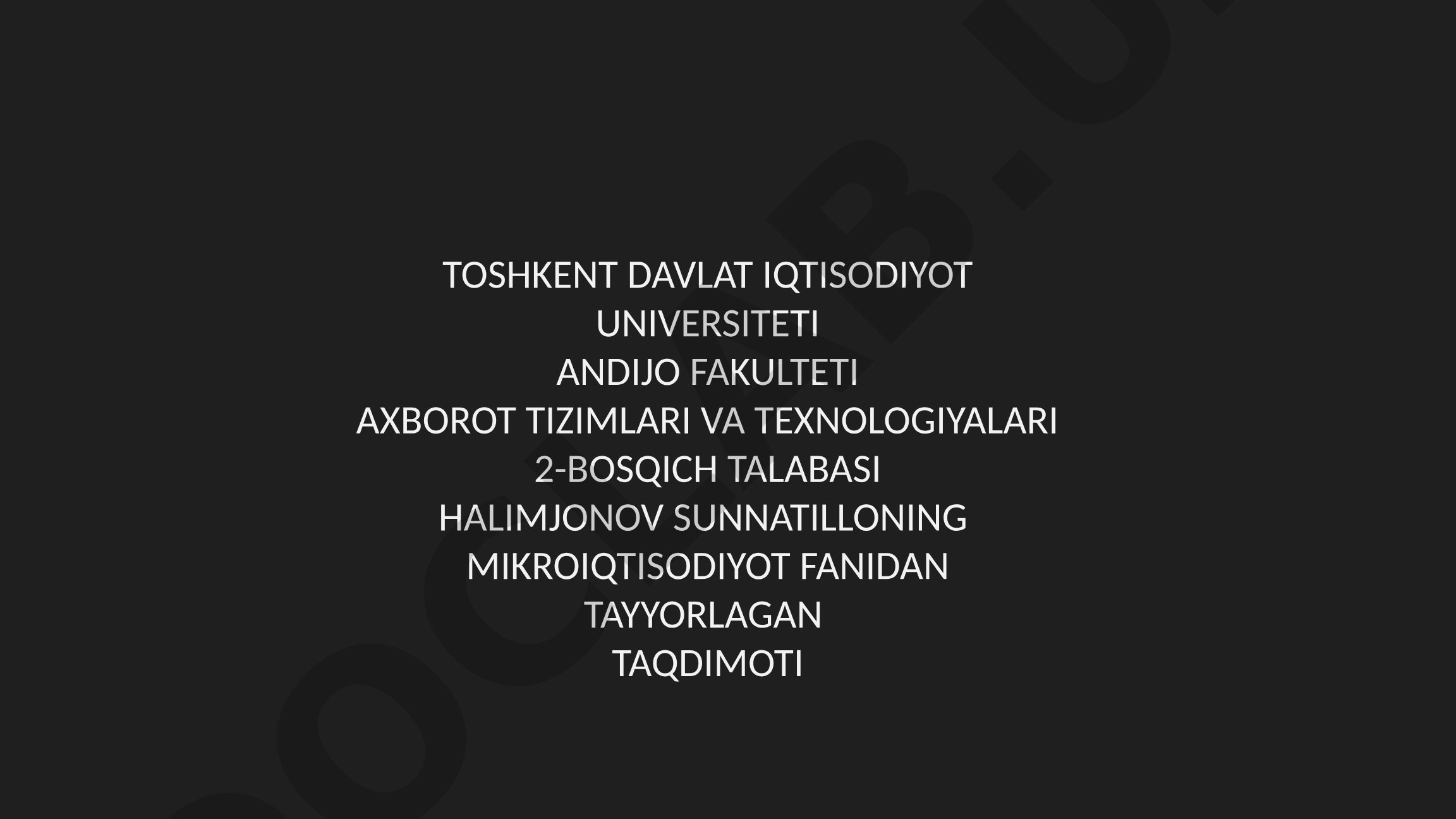 Bozor Muvozanati: Tahlil va Omillar