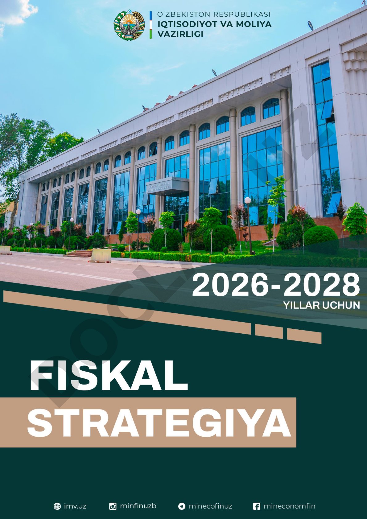 Makroiqtisodiy va fiskal siyosatning 2030-yilga qadar moʻljallangan maqsadlari va prognozlari