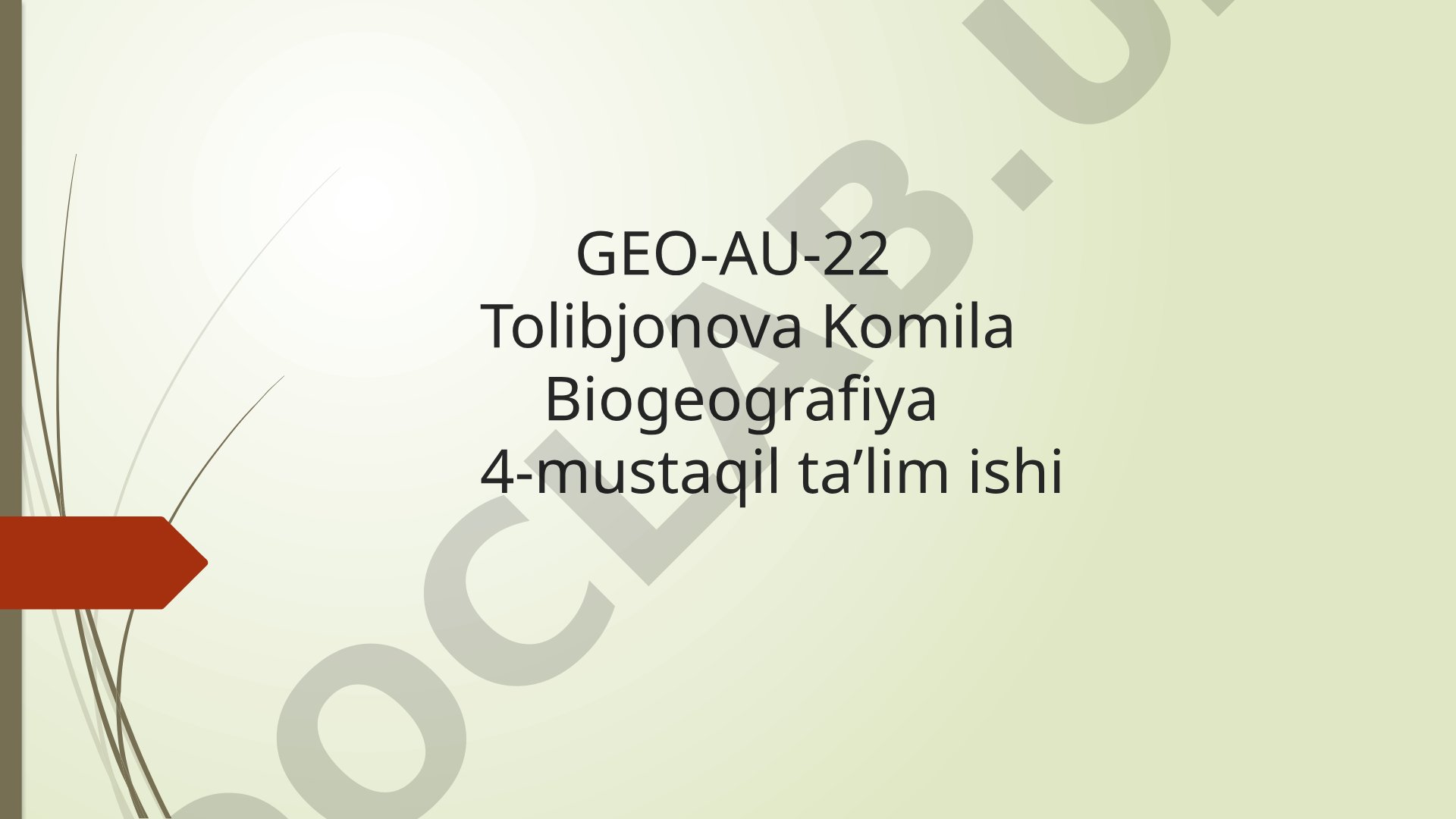 Yer sharidagi asosiy biomlarning (Tundra, Tayga, Savana va h.k.) iqlim o'zgarishi ta'sirida chegaralari siljishini tahlil qilish