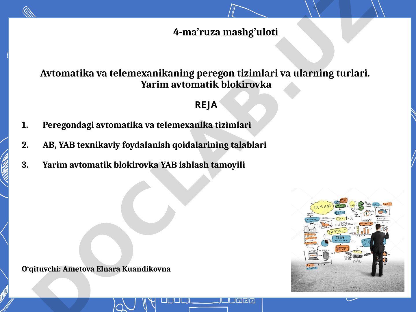 Avtomatika va telemexanikaning peregon tizimlari va ularning turlari. Yarim avtomatik blokirovka