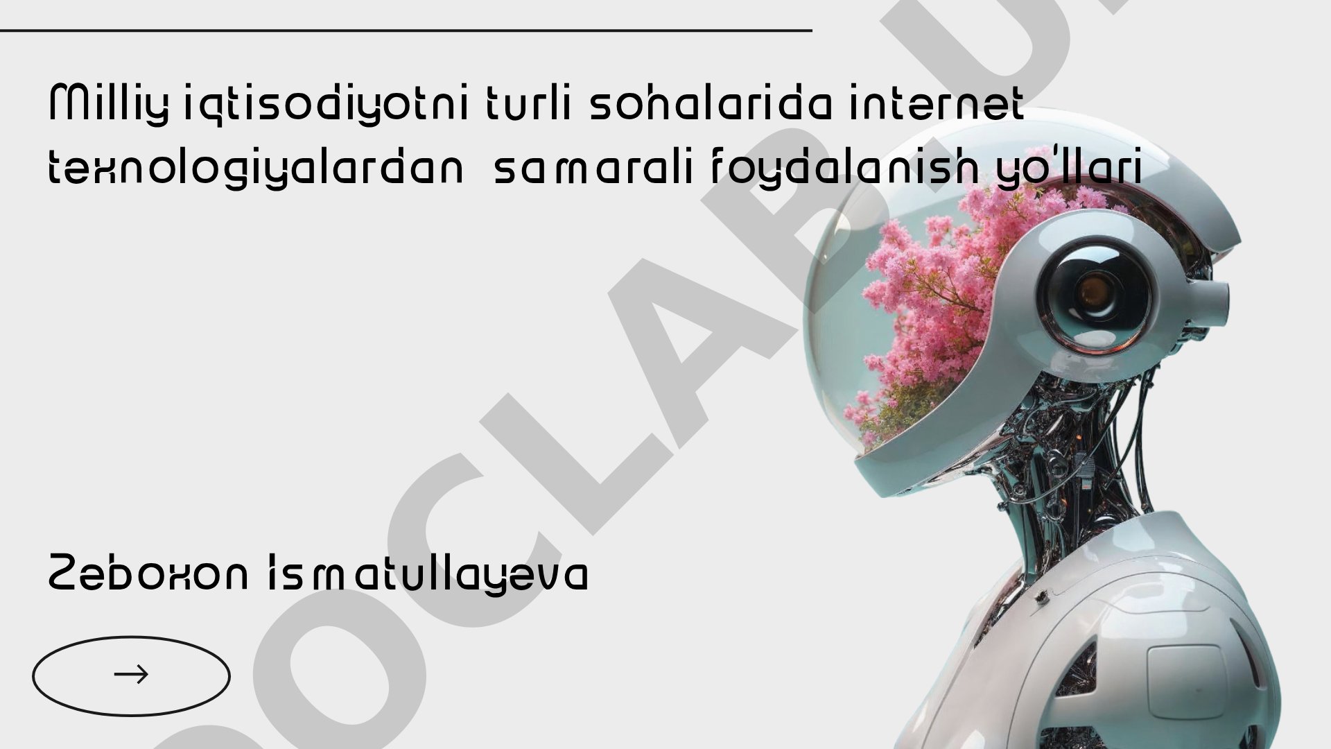 Milliy iqtisodiyotni turli sohalarida internet texnologiyalardan samarali foydalanish yo'llari