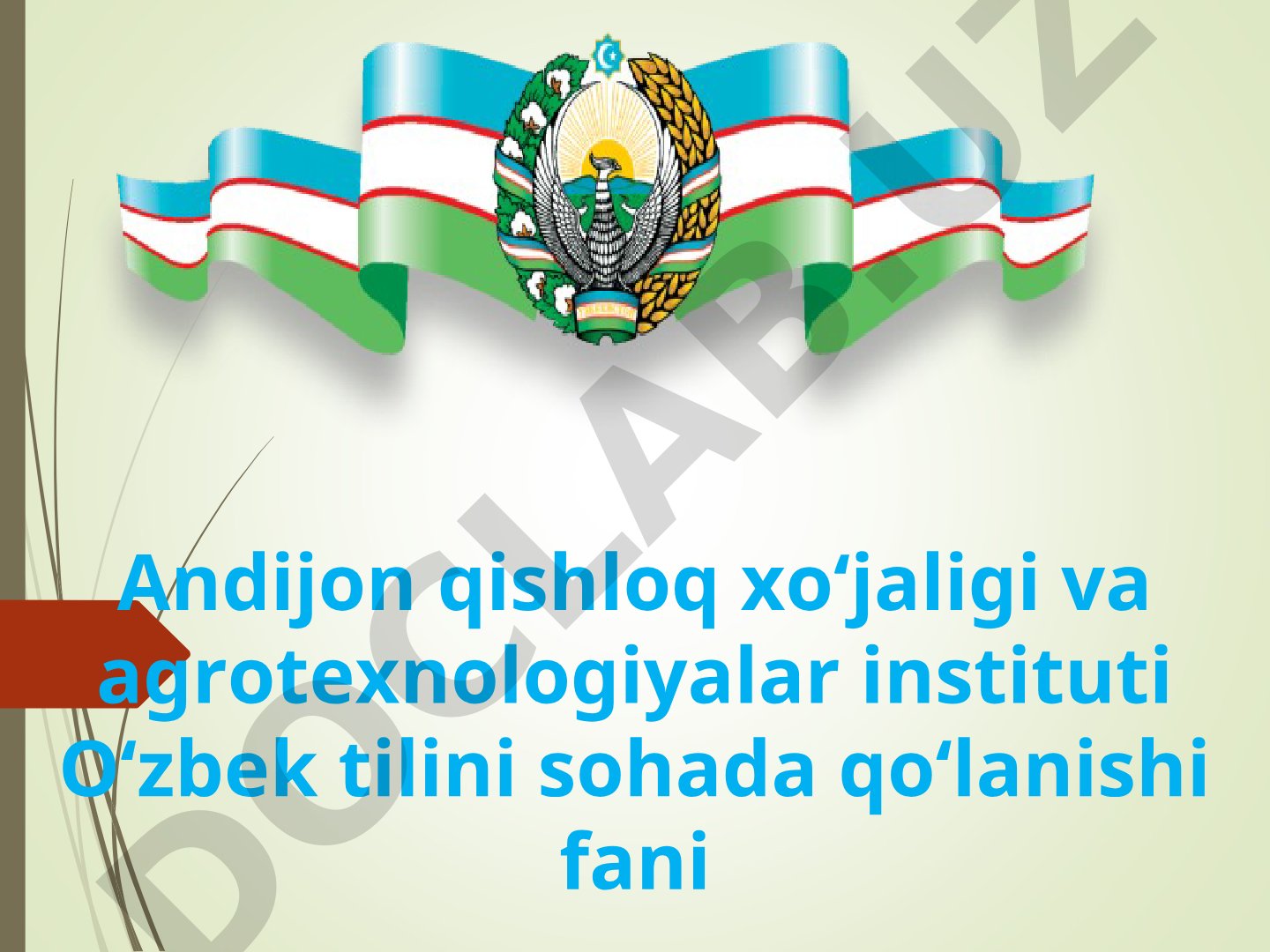 O‘zbek tili ijtimoiy semalarining yangilanishi
