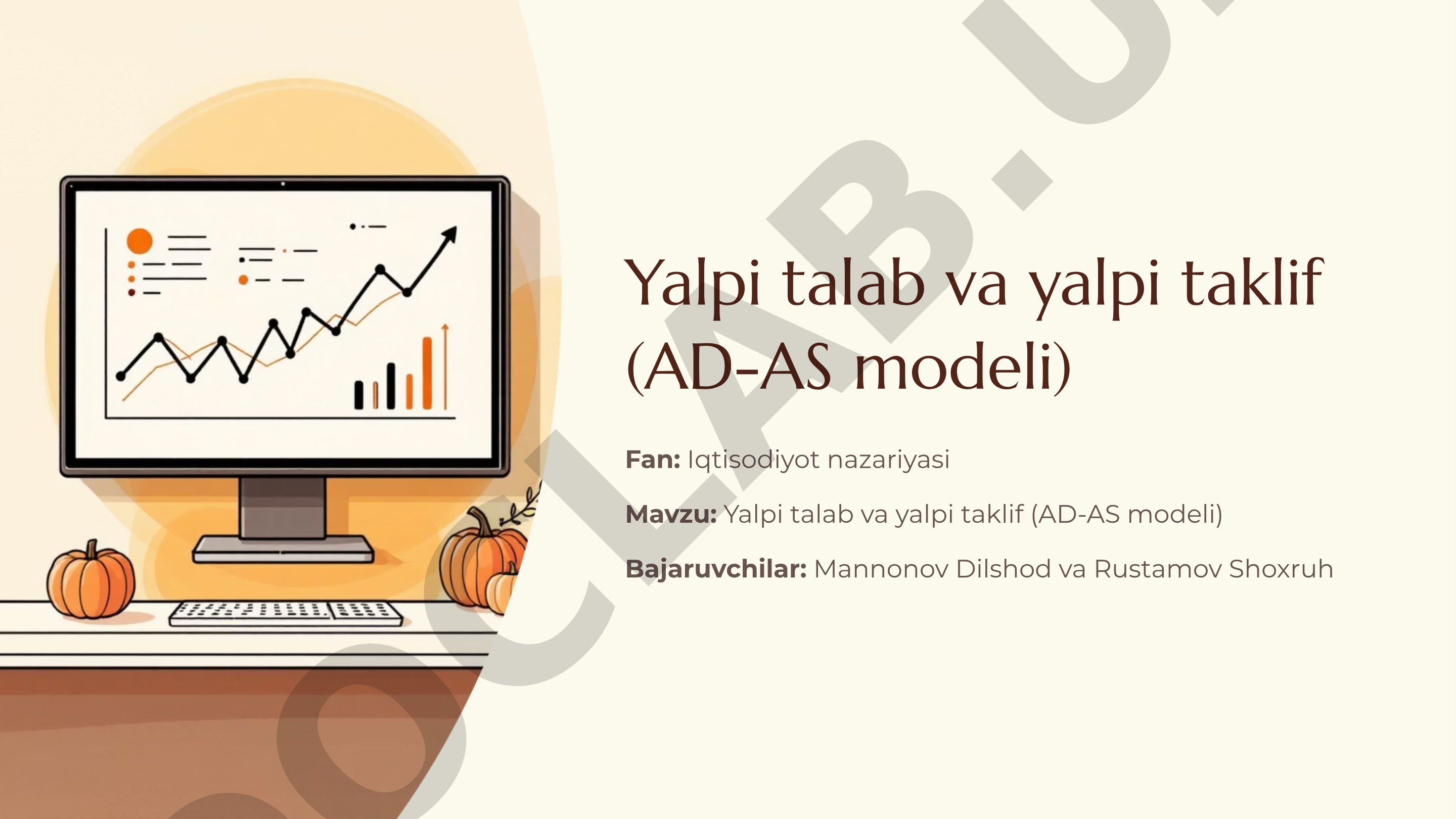 Yalpi talab va yalpi taklif (AD-AS modeli)