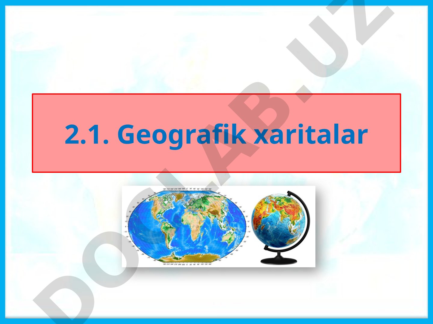 Geografik xaritalar