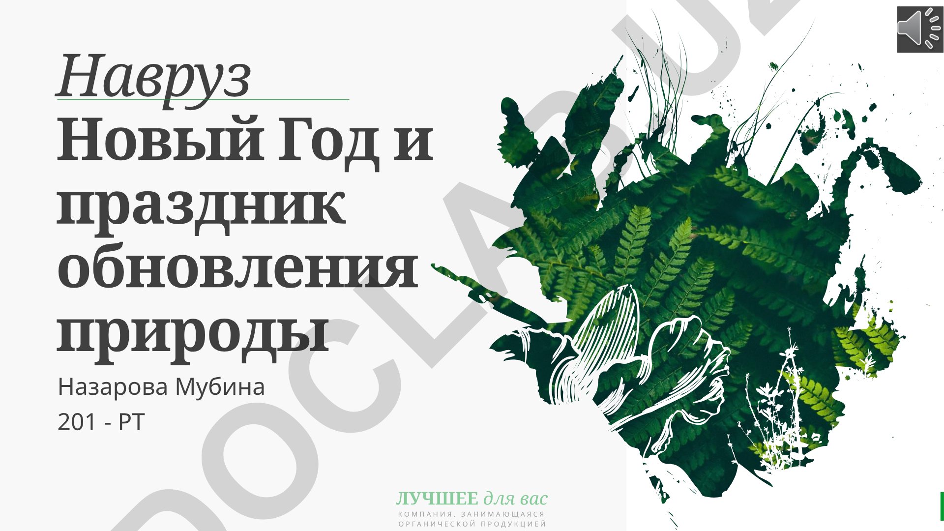 Навруз: Новый год и праздник обновления природы