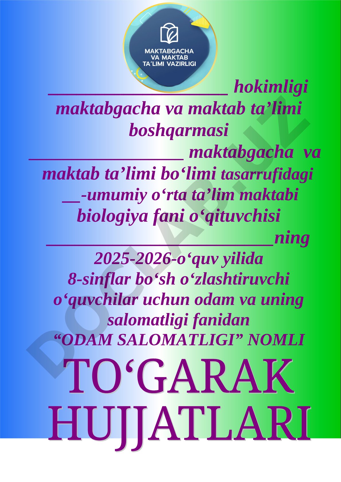 Odam salomatligi