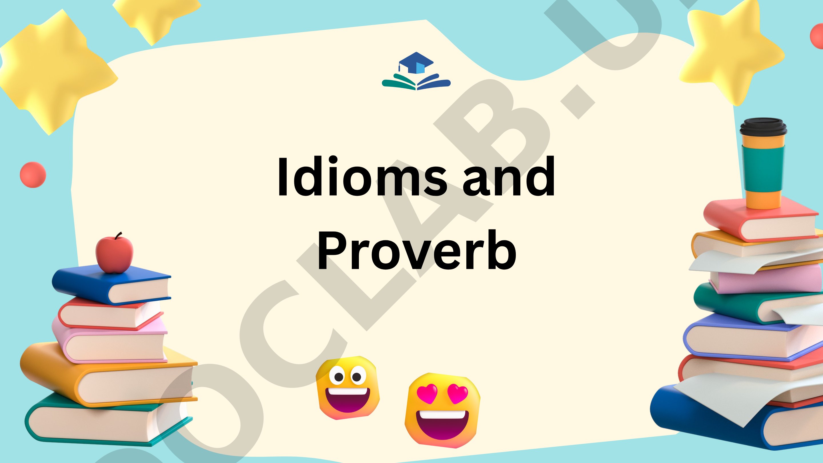 List of English idioms and proverbs with meanings