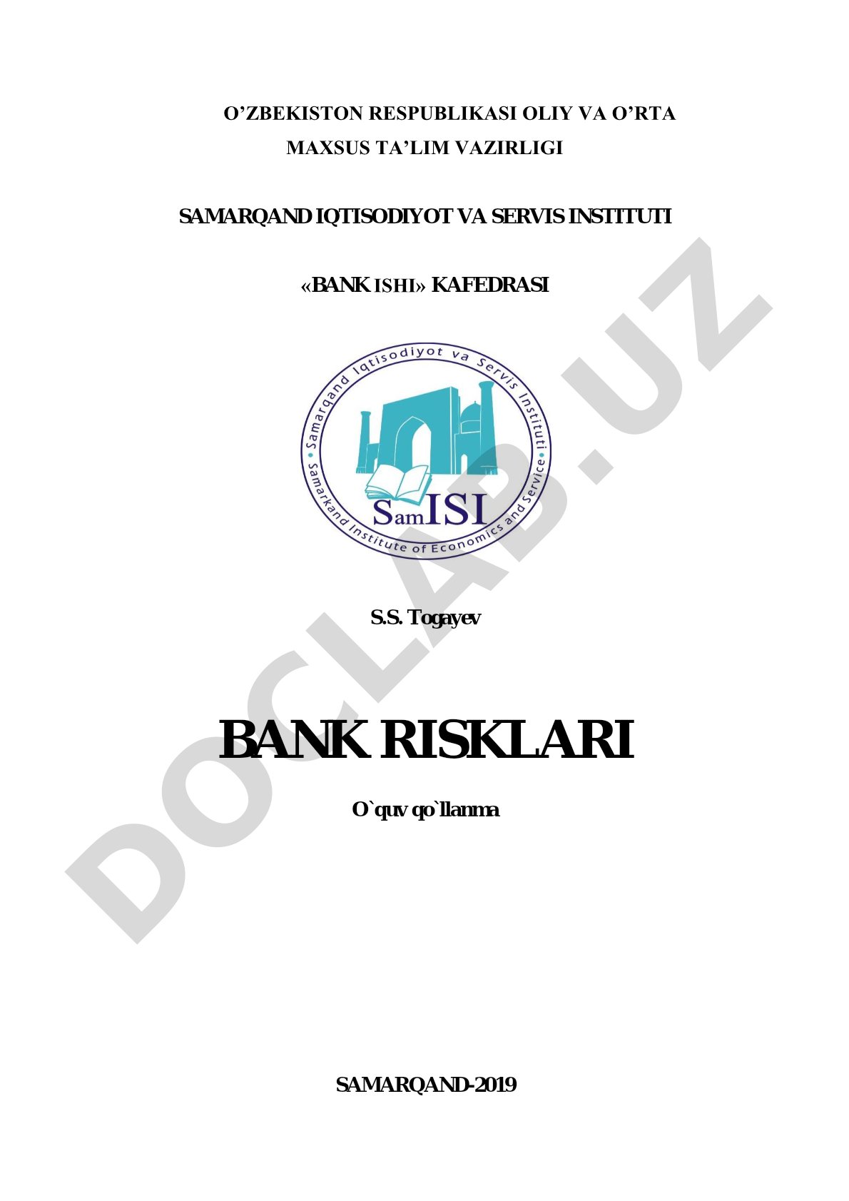 Bank risklari