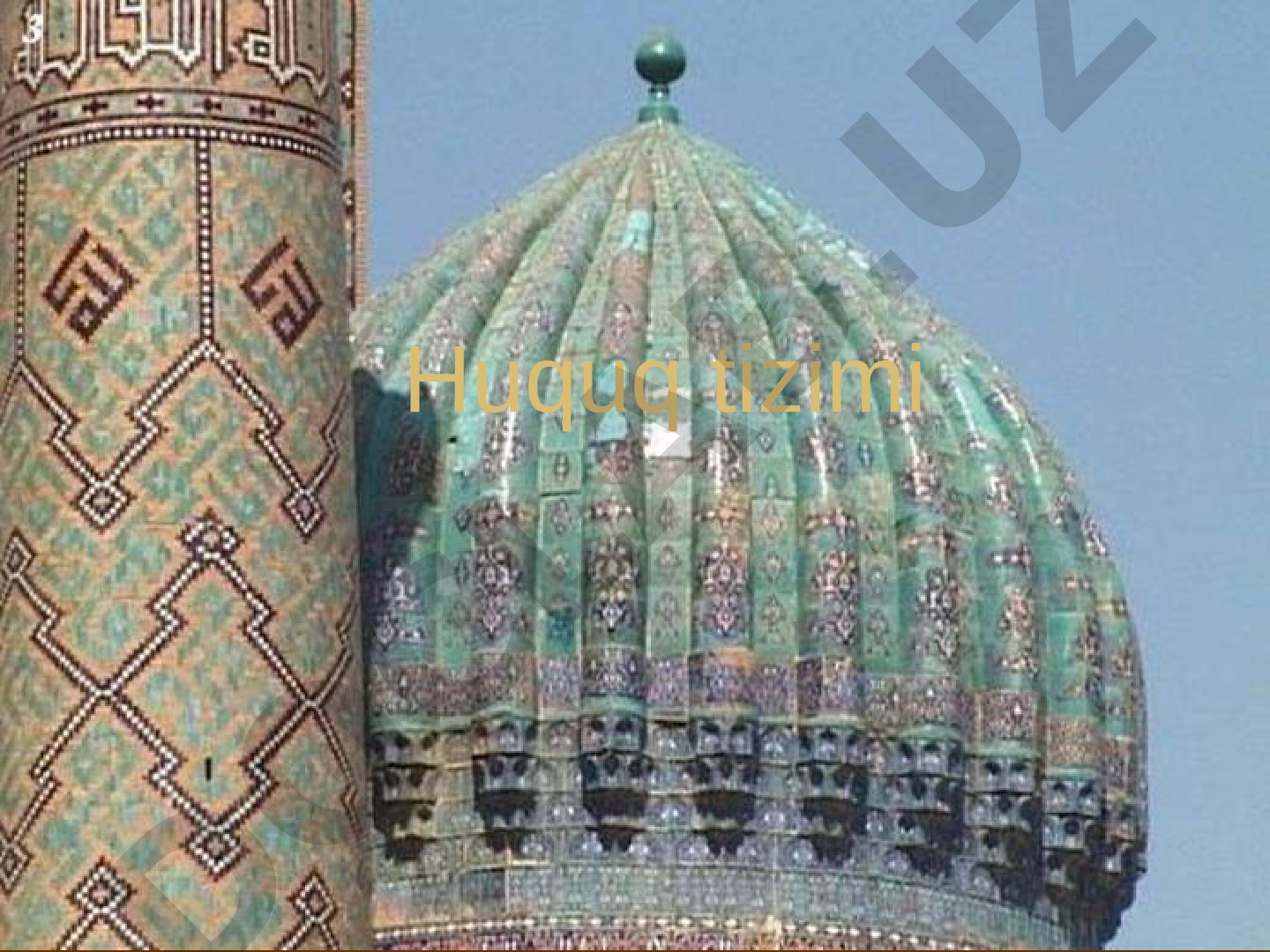 Huquq tizimi