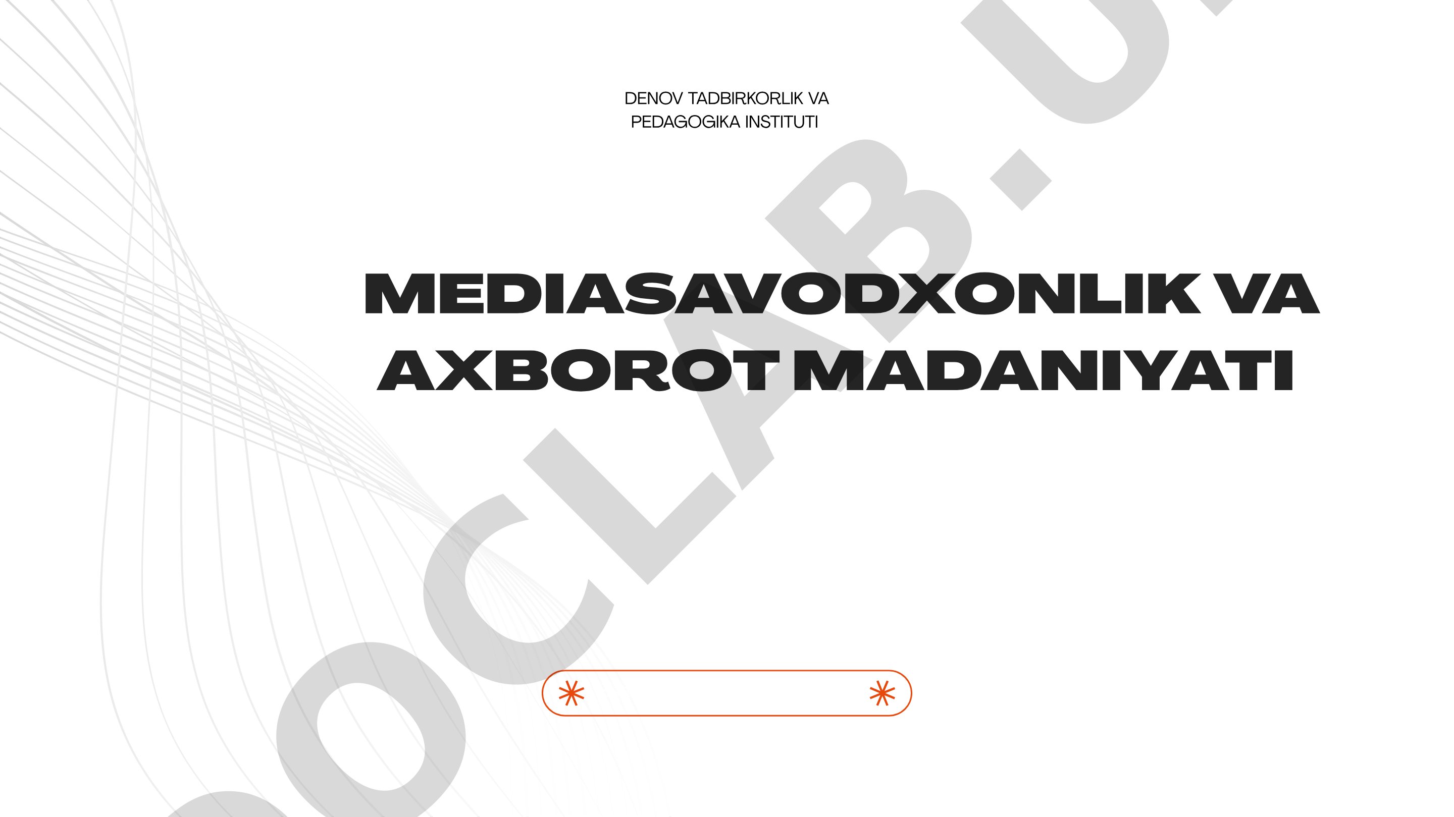 Mediasavodxonlikni rivojlantirish yo'llari