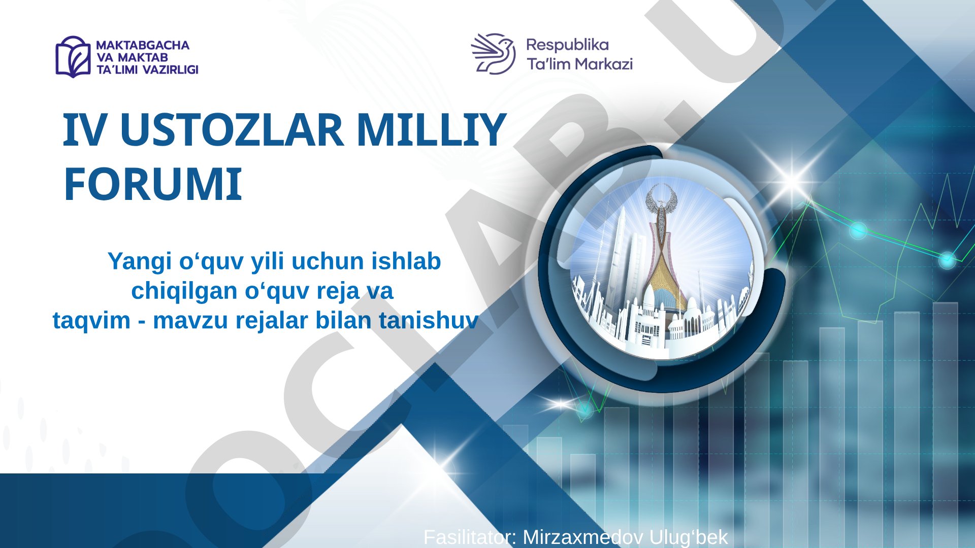 Yangi o‘quv yili uchun ishlab chiqilgan o‘quv reja va taqvim - mavzu rejalar bilan tanishuv