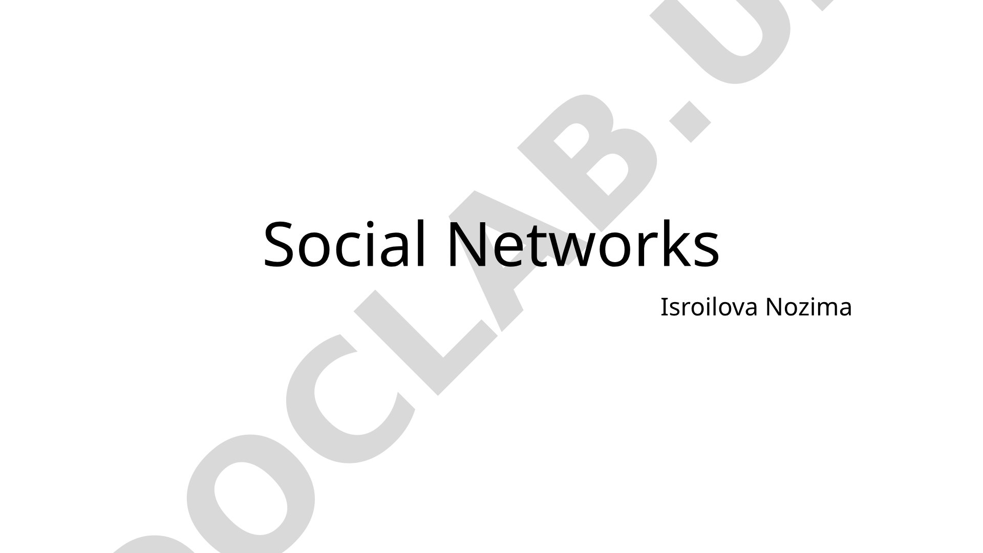 Overview of social networks: definition, types, purpose, and importance