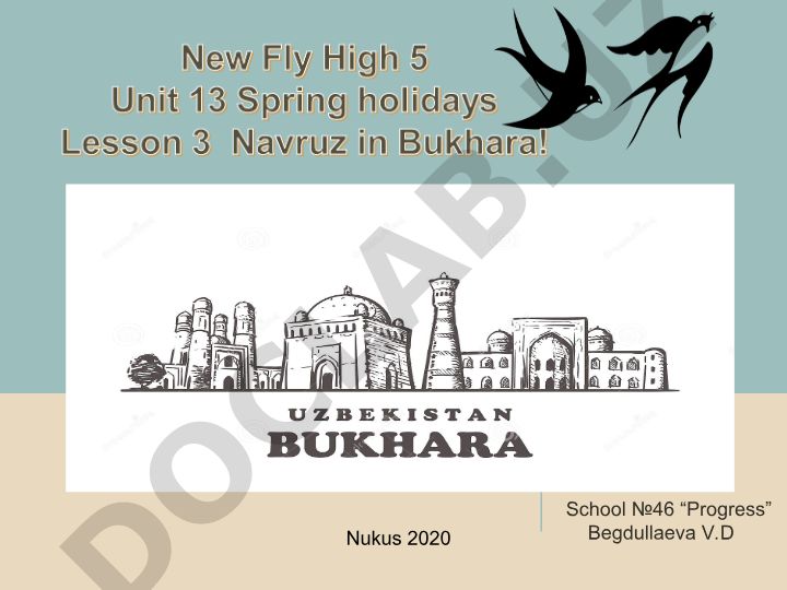 Bukhara - An Ancient City of Uzbekistan