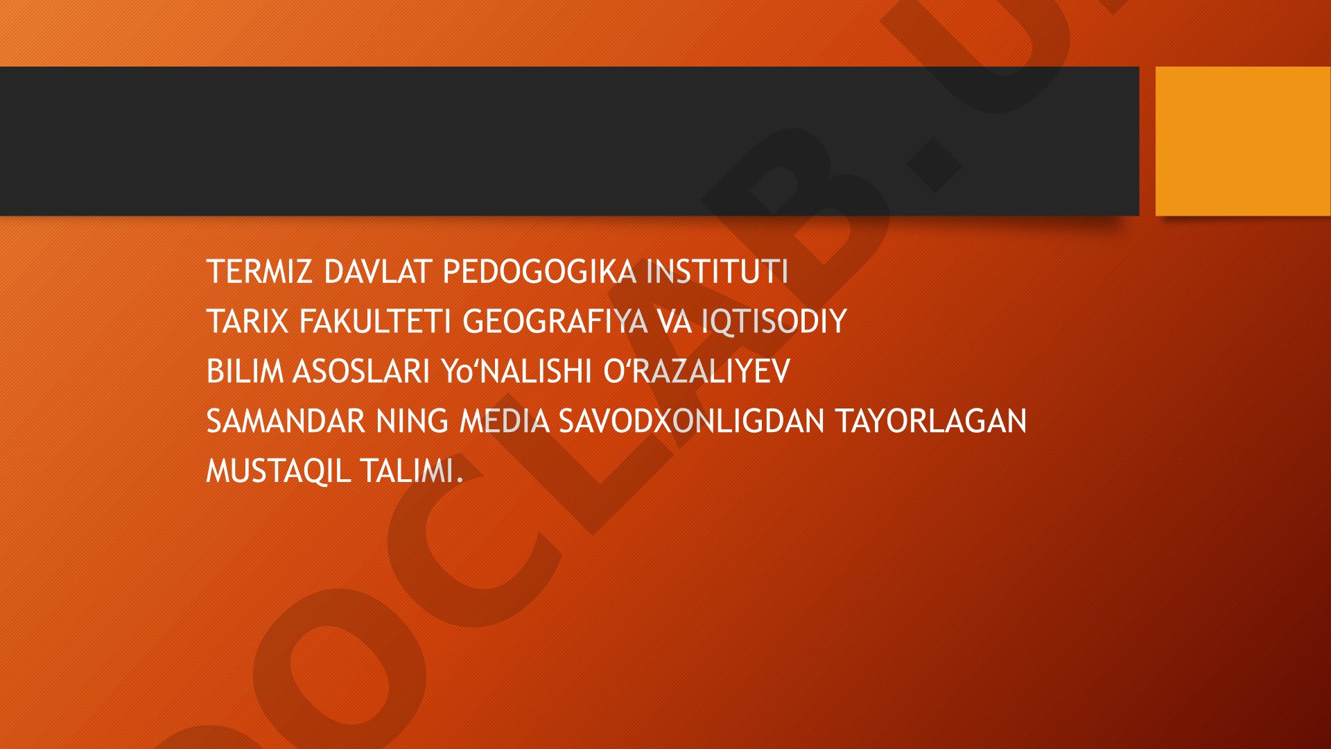 Media va axborot savodxonligi konsepsiyasi