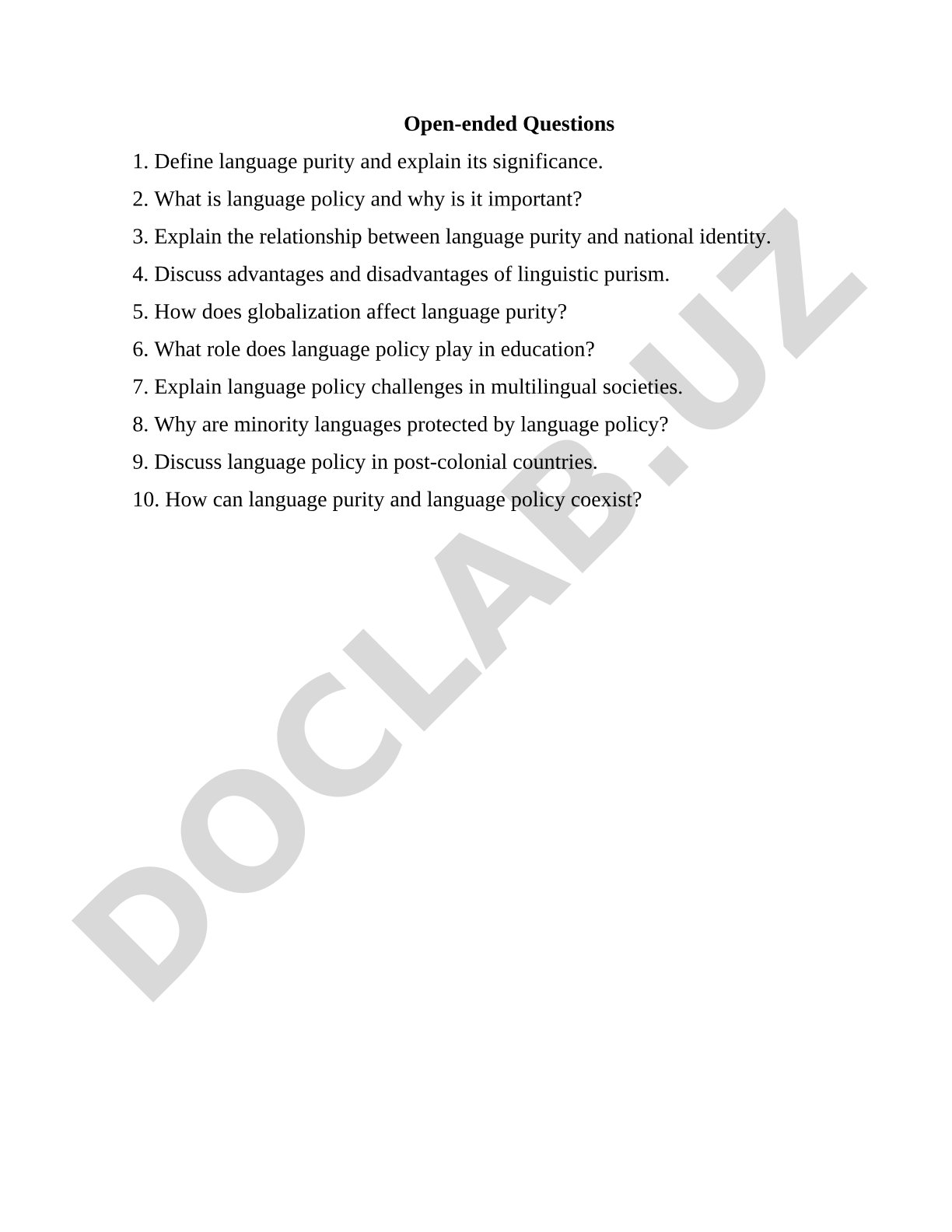 Language purity and language policy