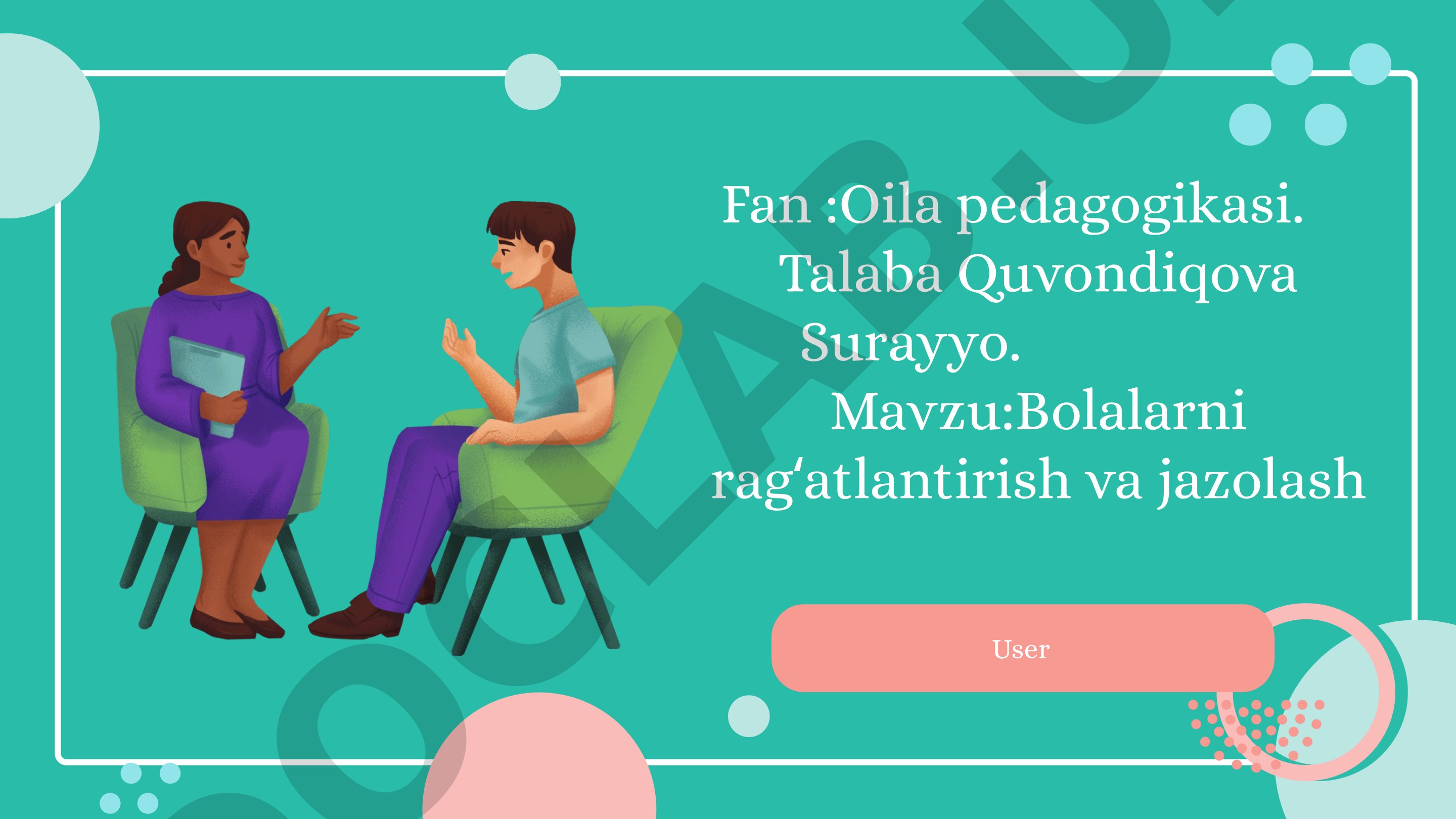 Bolalarni ragʻatlantirish va jazolash