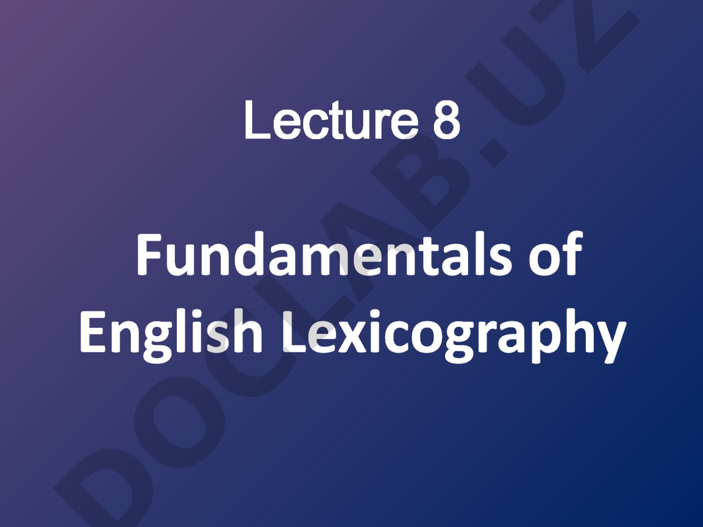 Encyclopedic and linguistic dictionaries classification