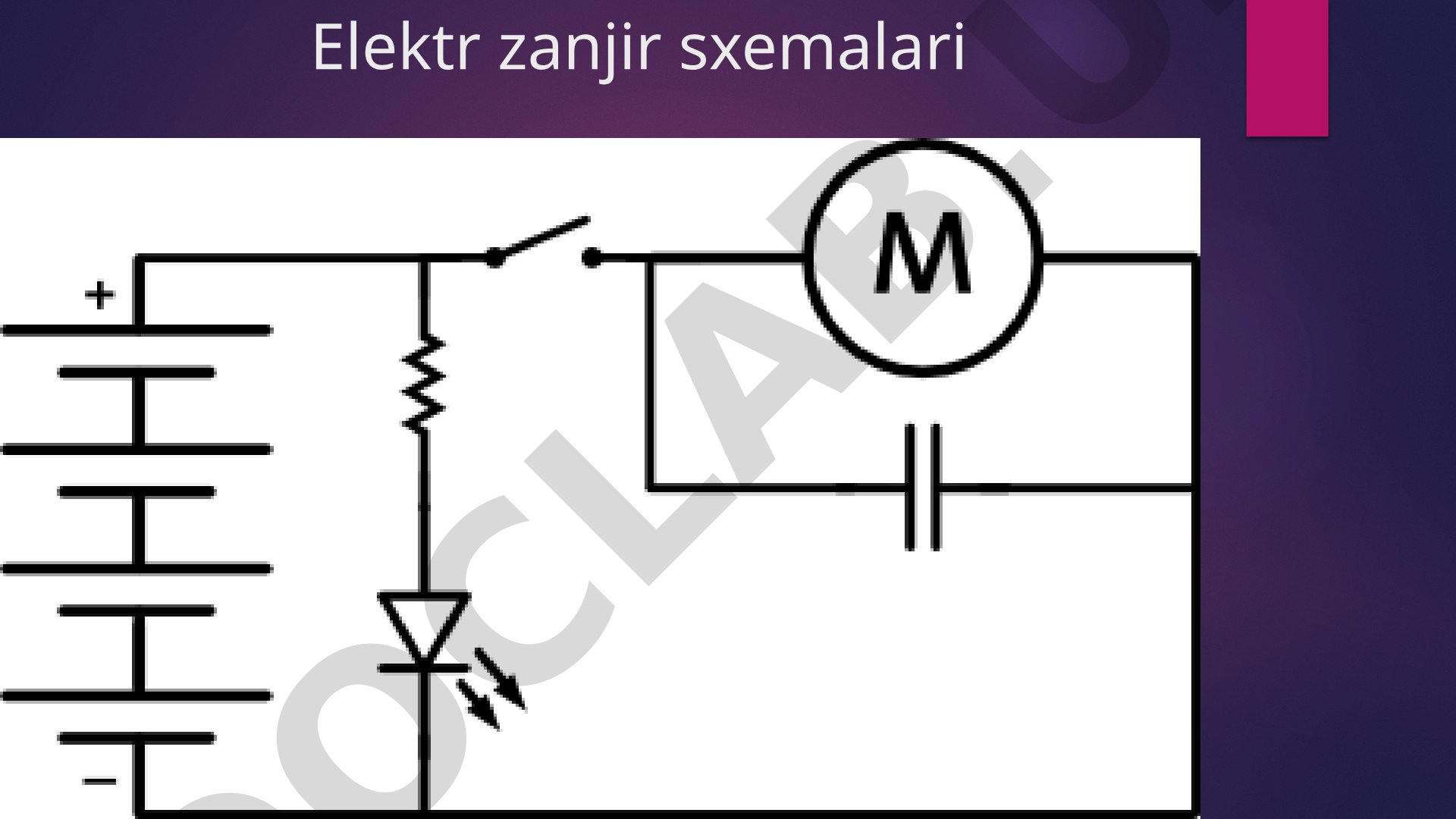 Elektr zanjir sxemalarini simvolik chizish va standart belgilar afzalliklari