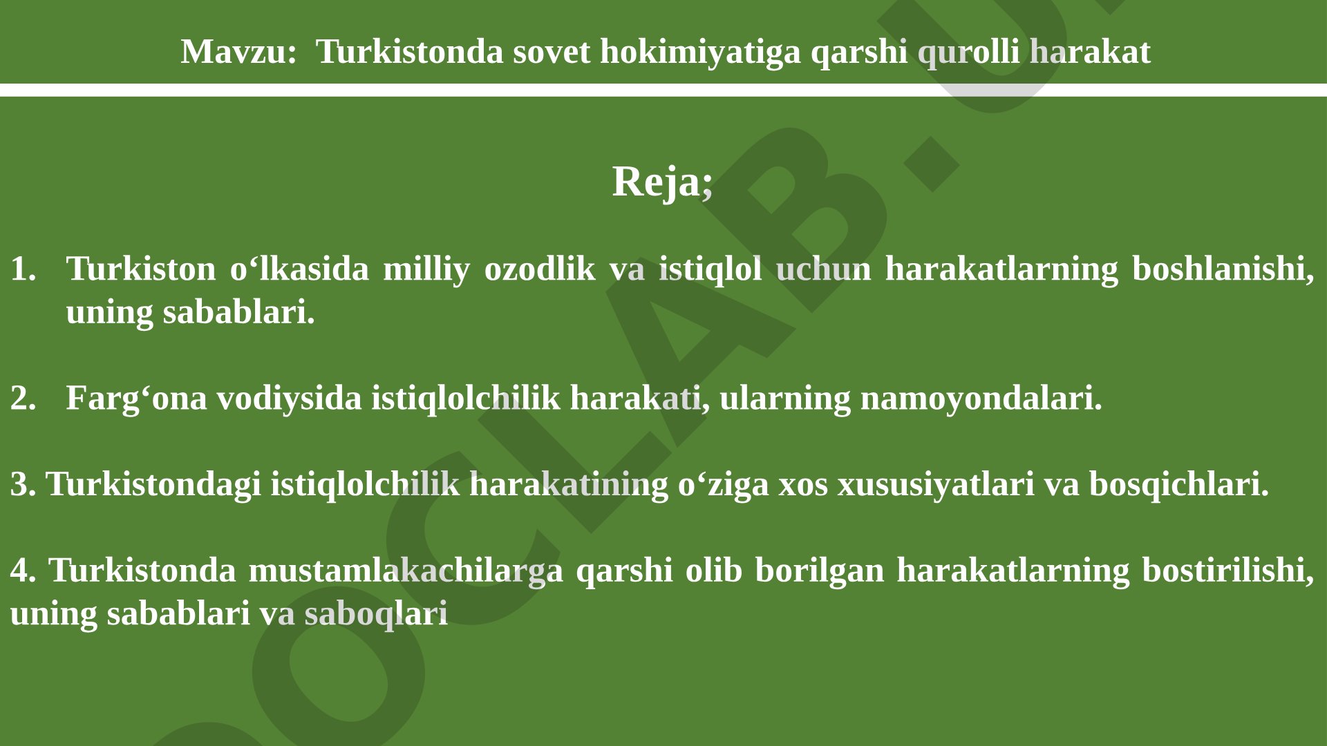 Turkistonda sovet hokimiyatiga qarshi qurolli harakat