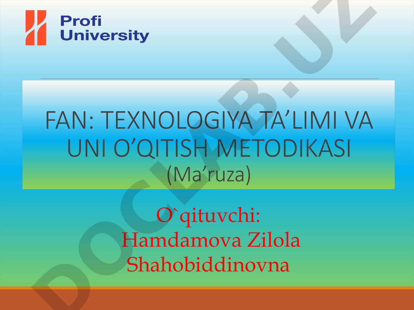 Qog'oz va kartondan amaliy ishlarni tashkil etish metodikasi