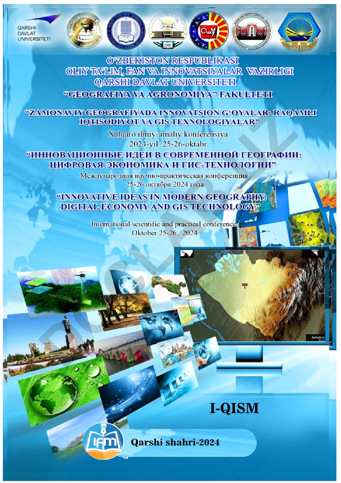 Zamonaviy geografiyada innovatsion g'oyalar: raqamli iqtisodiyot va GIS texnologiyalar