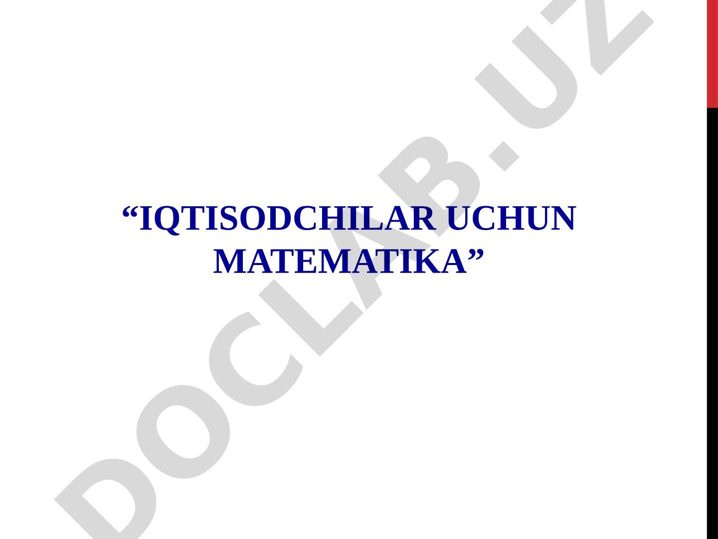 Chiziqli programmalashtirish masalasining yechimlari va uning xossalari