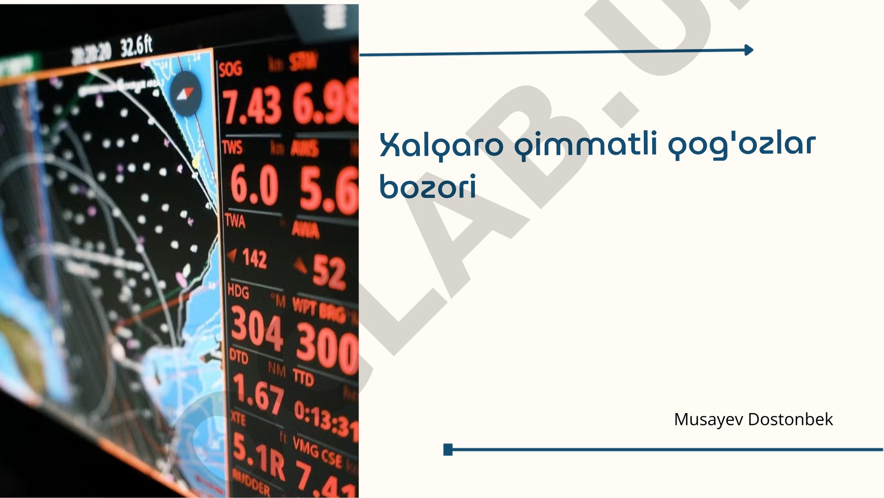 Xalqaro qimmatli qog'ozlar bozori