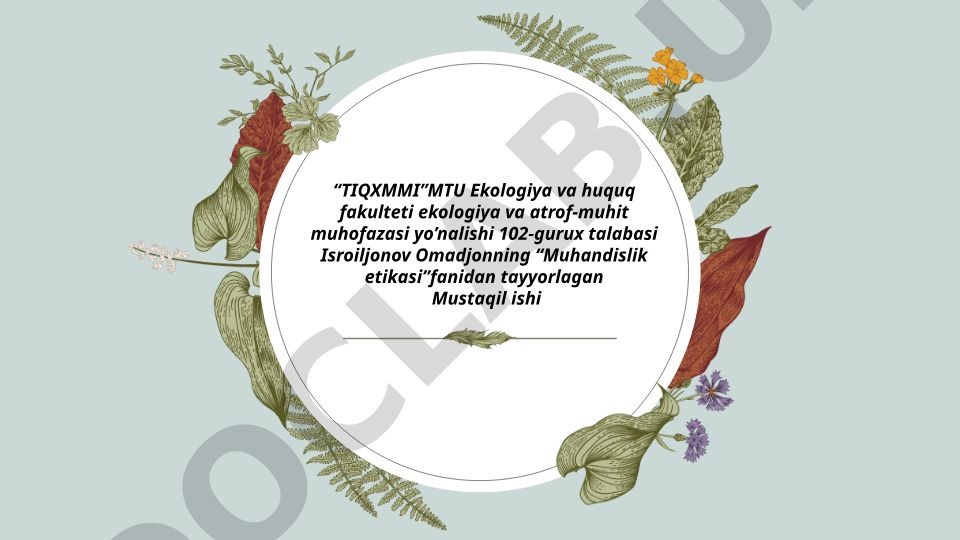 Ekologik muammolar