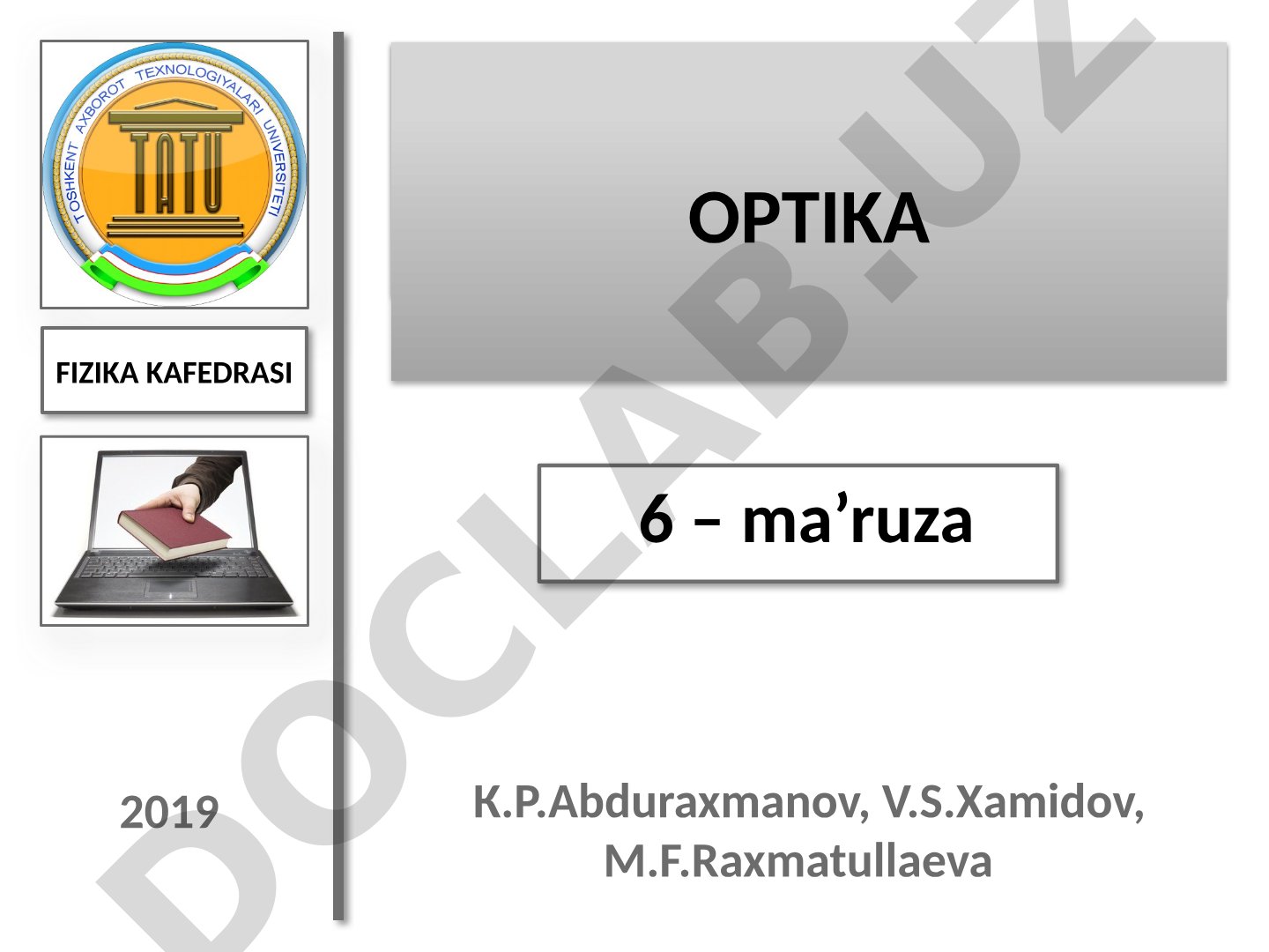Yorug'likning elektromagnit to'lqin nazariyasi va interferensiya