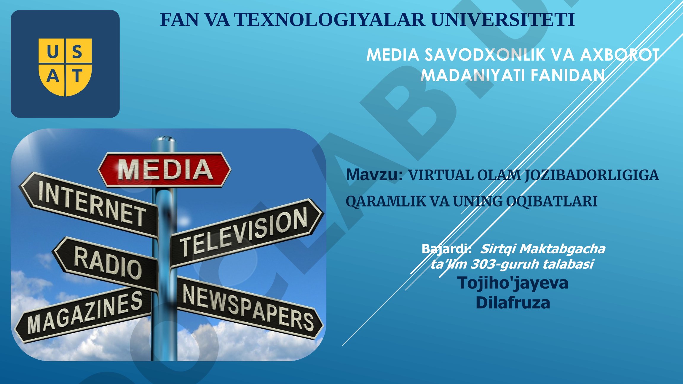 Virtual olam jozibadorligiga qaramlik va uning oqibatlari