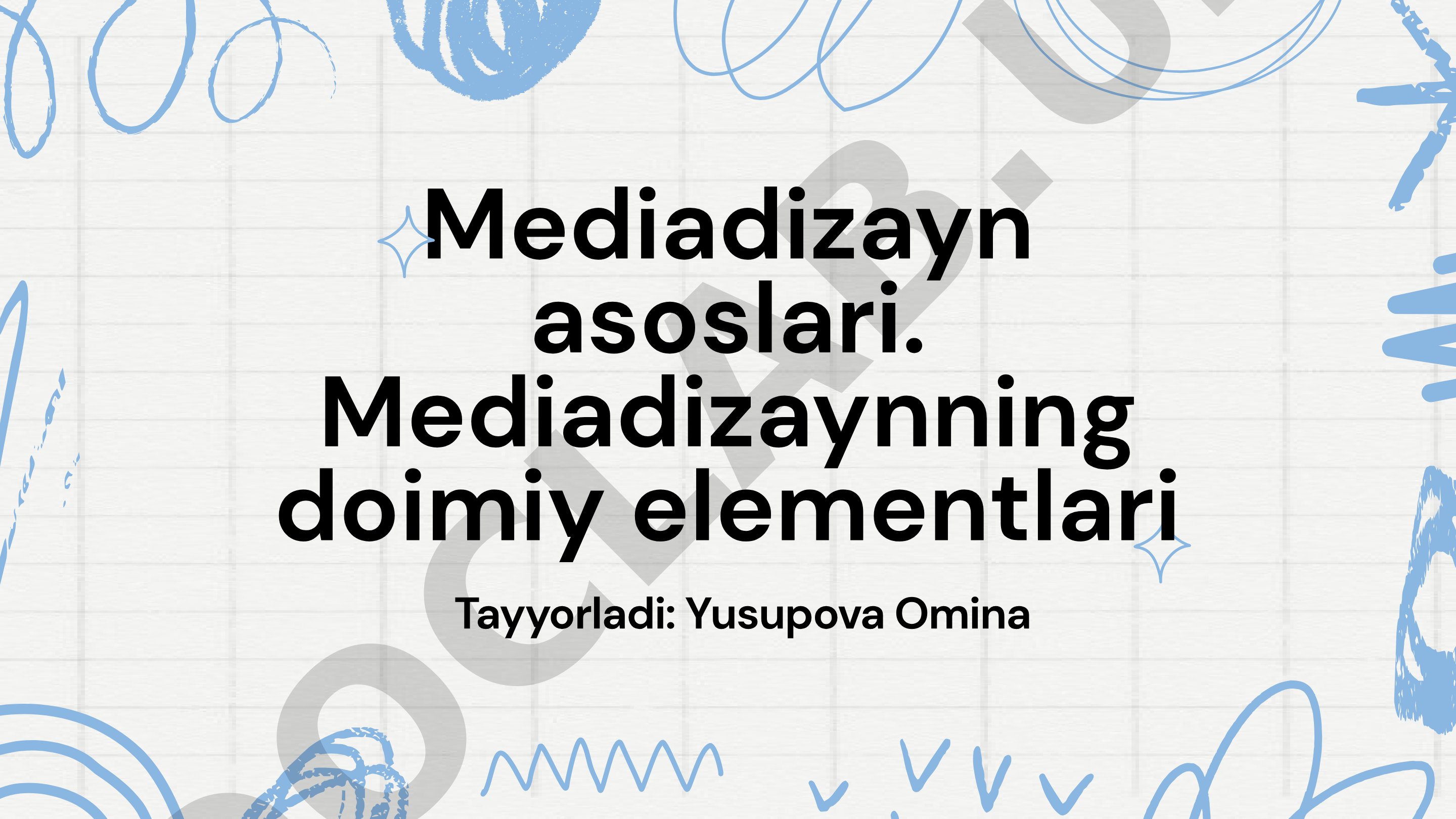 Mediadizayn asoslari