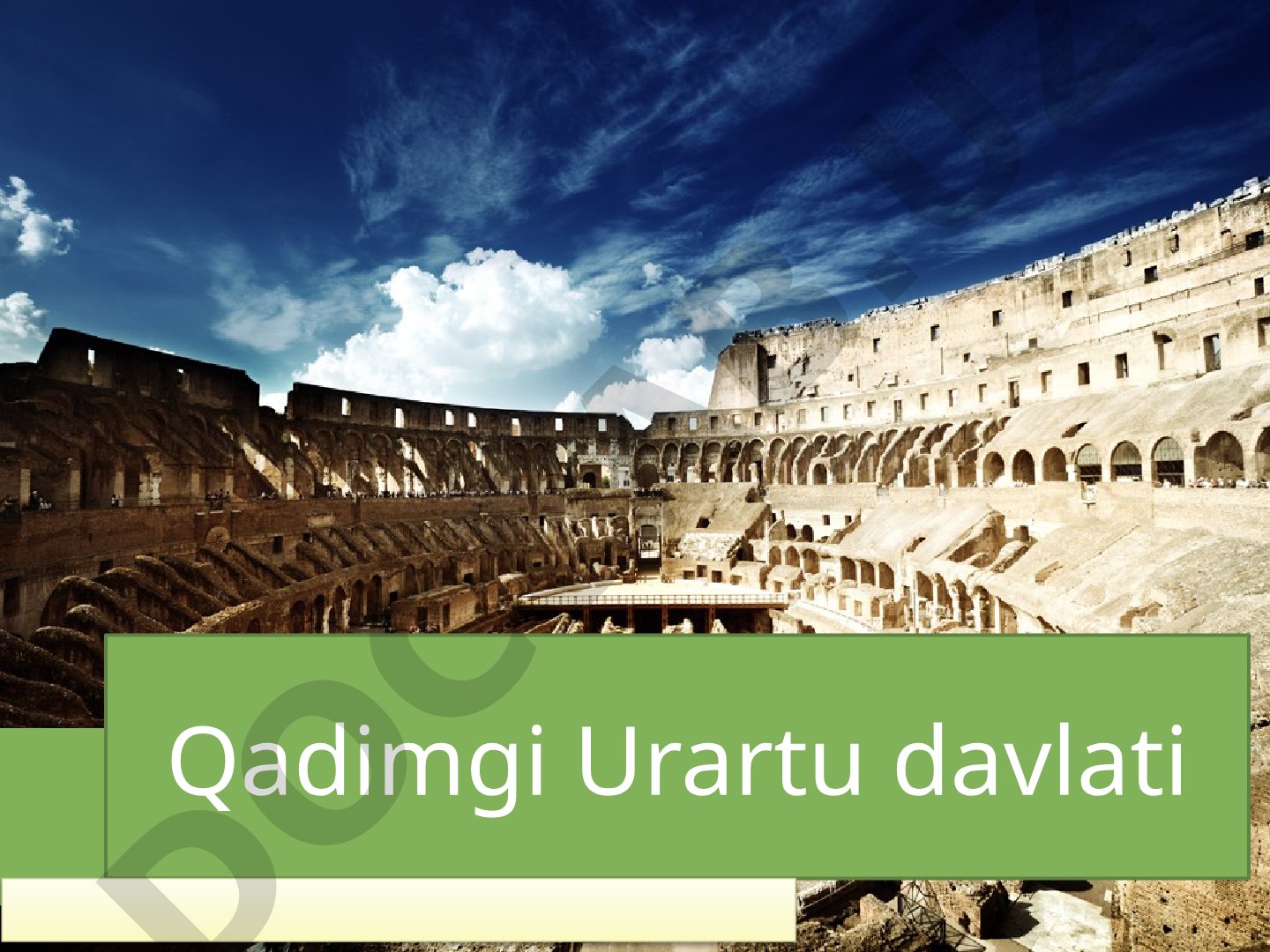 Qadimgi Urartu davlati