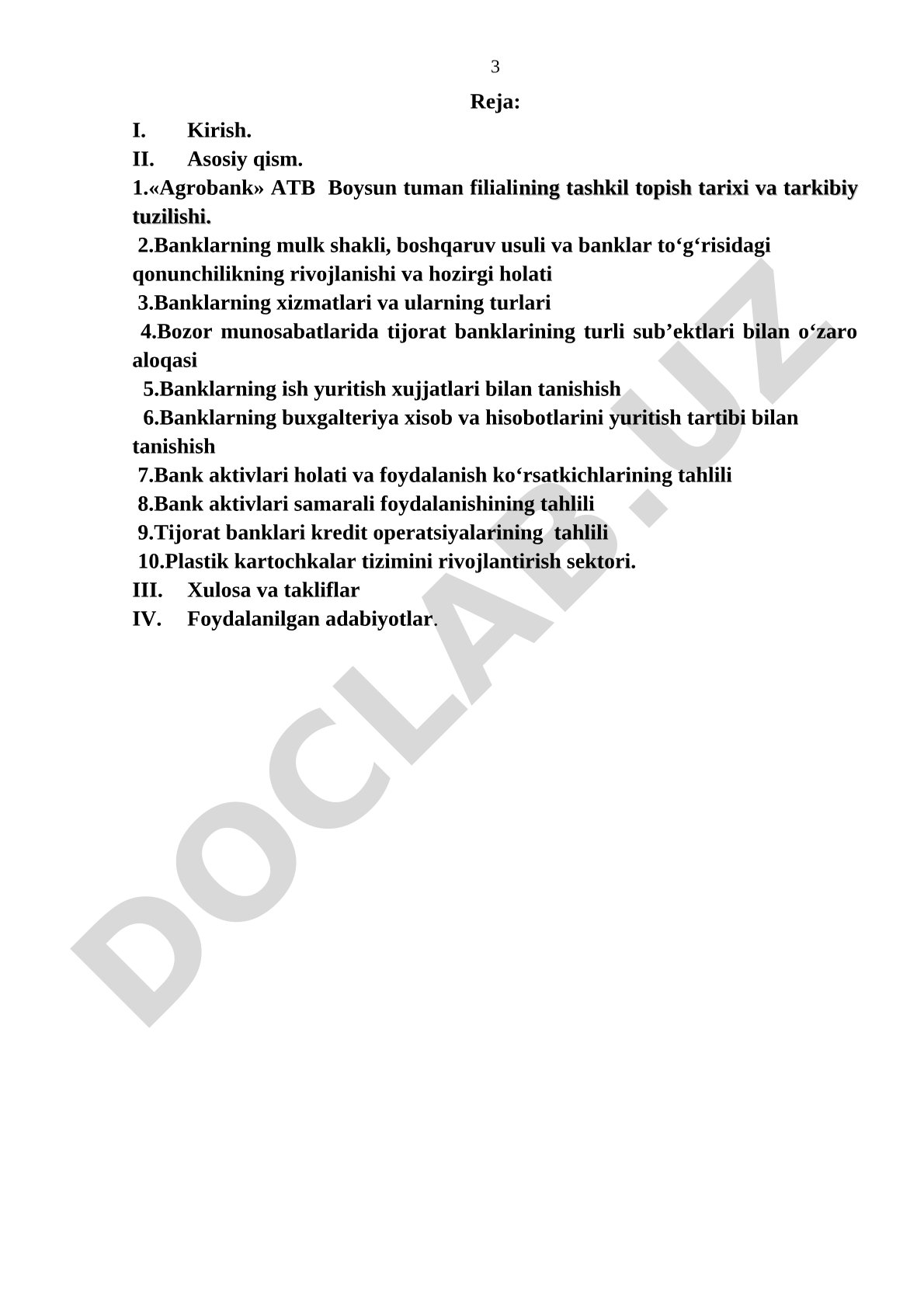 Agrobank Boysun filialida malakaviy amaliyot